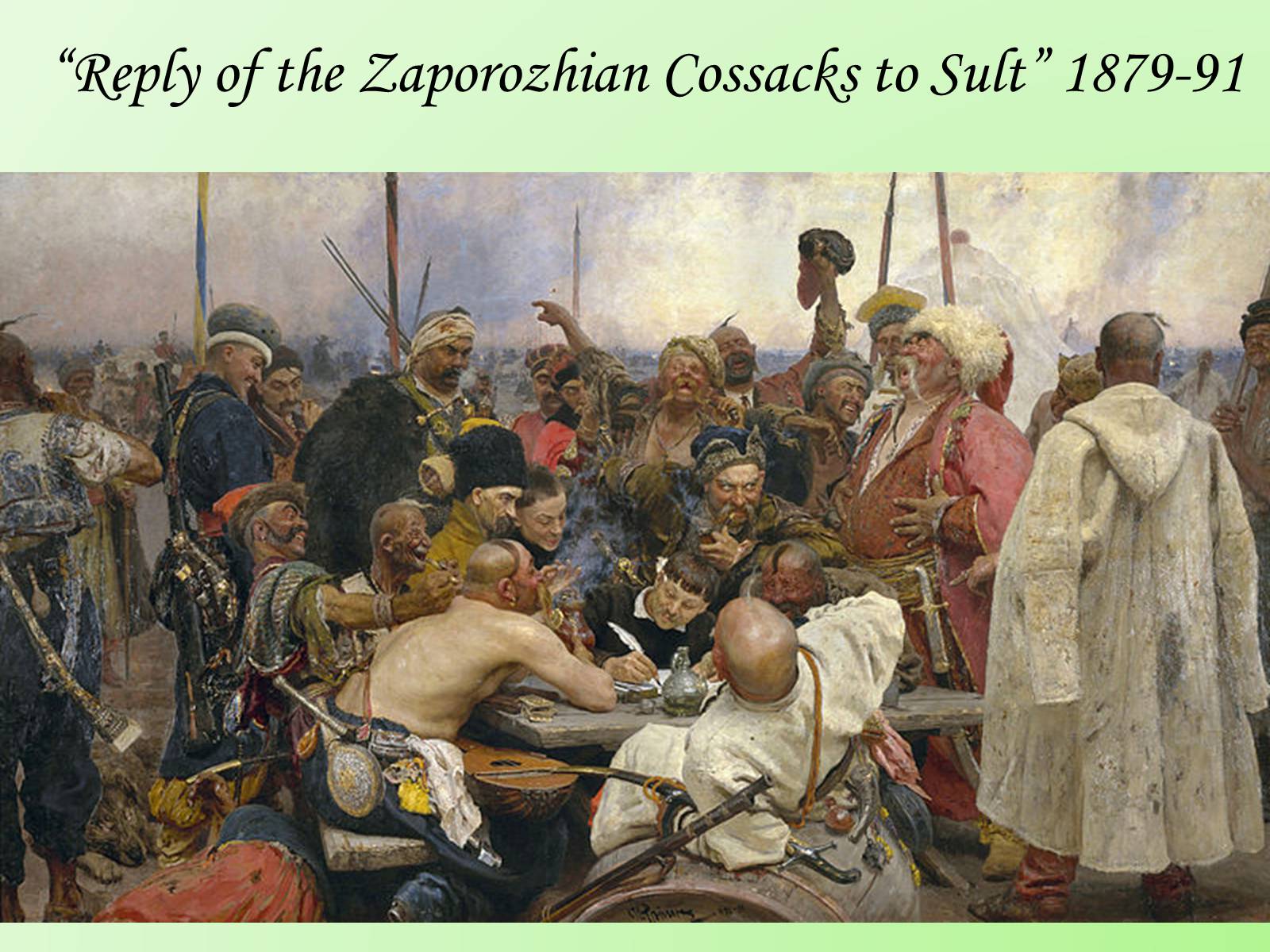 Презентація на тему «Ilya E. Repin» - Слайд #8 Презентація на тему «Ilya E. Repin» - Слайд #8
