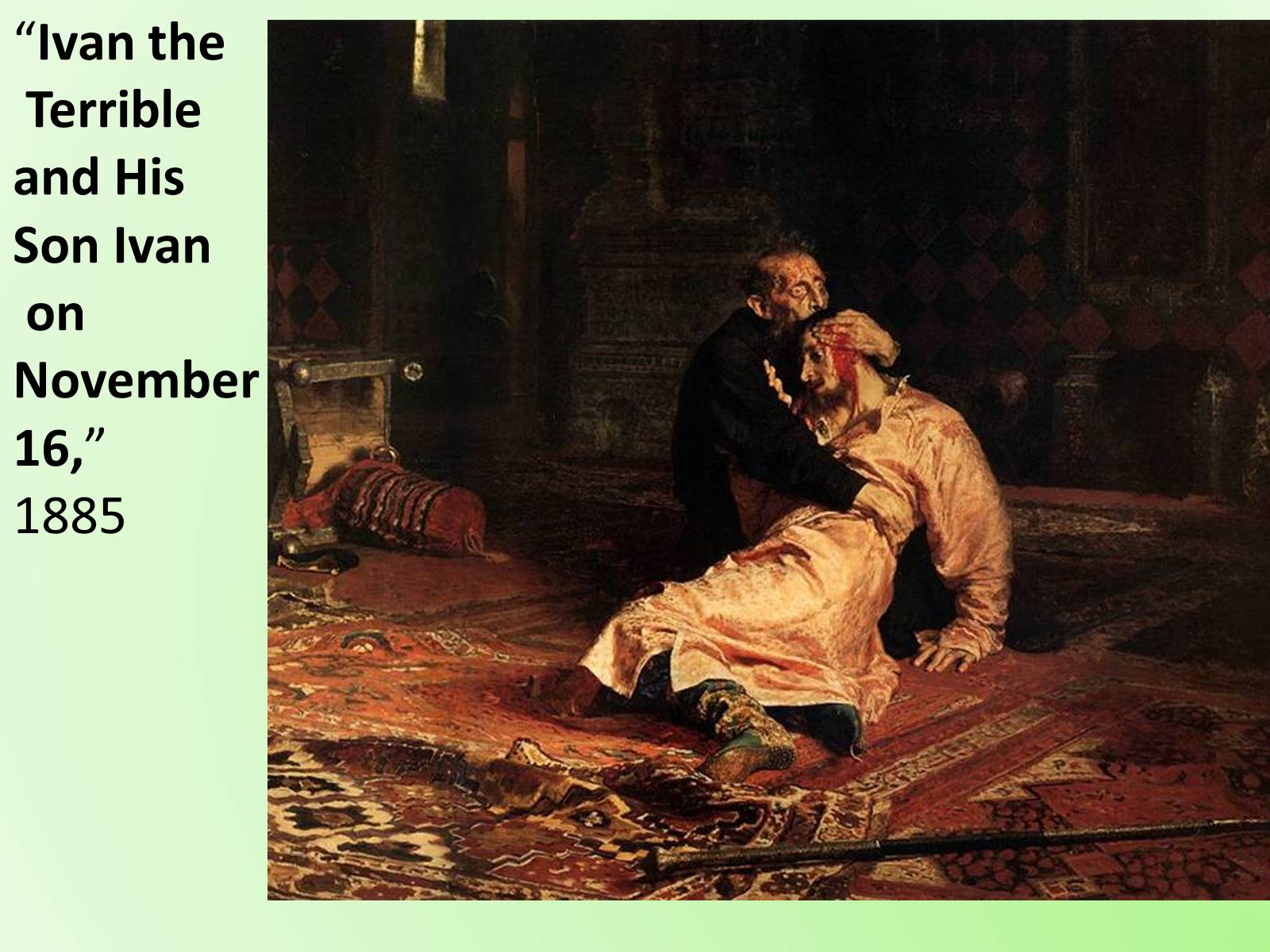 Презентація на тему «Ilya E. Repin» - Слайд #9 Презентація на тему «Ilya E. Repin» - Слайд #9