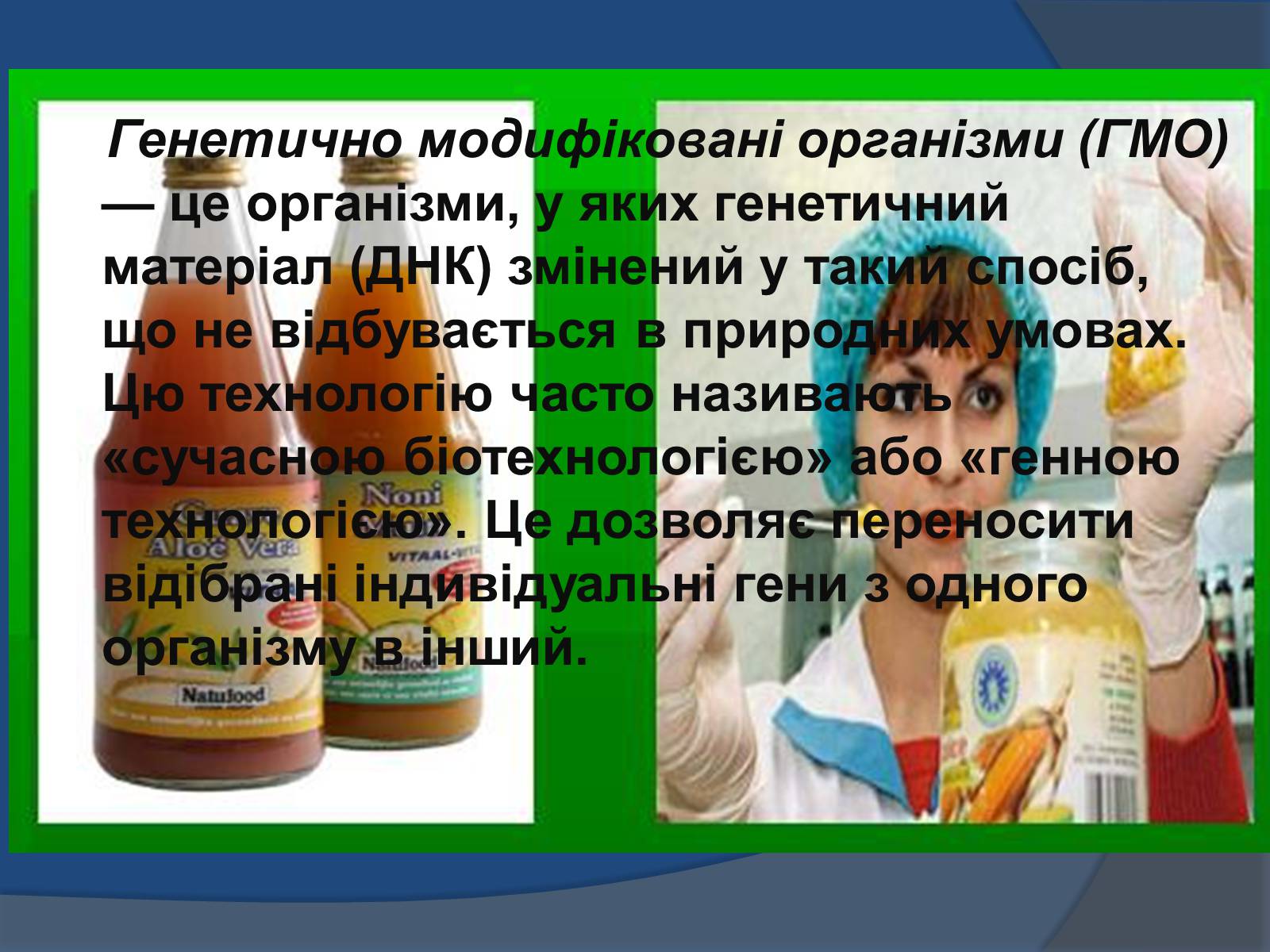 Презентація на тему «Трансгенні організми: факти і роздуми» - Слайд #5 Презентація на тему «Трансгенні організми: факти і роздуми» - Слайд #5