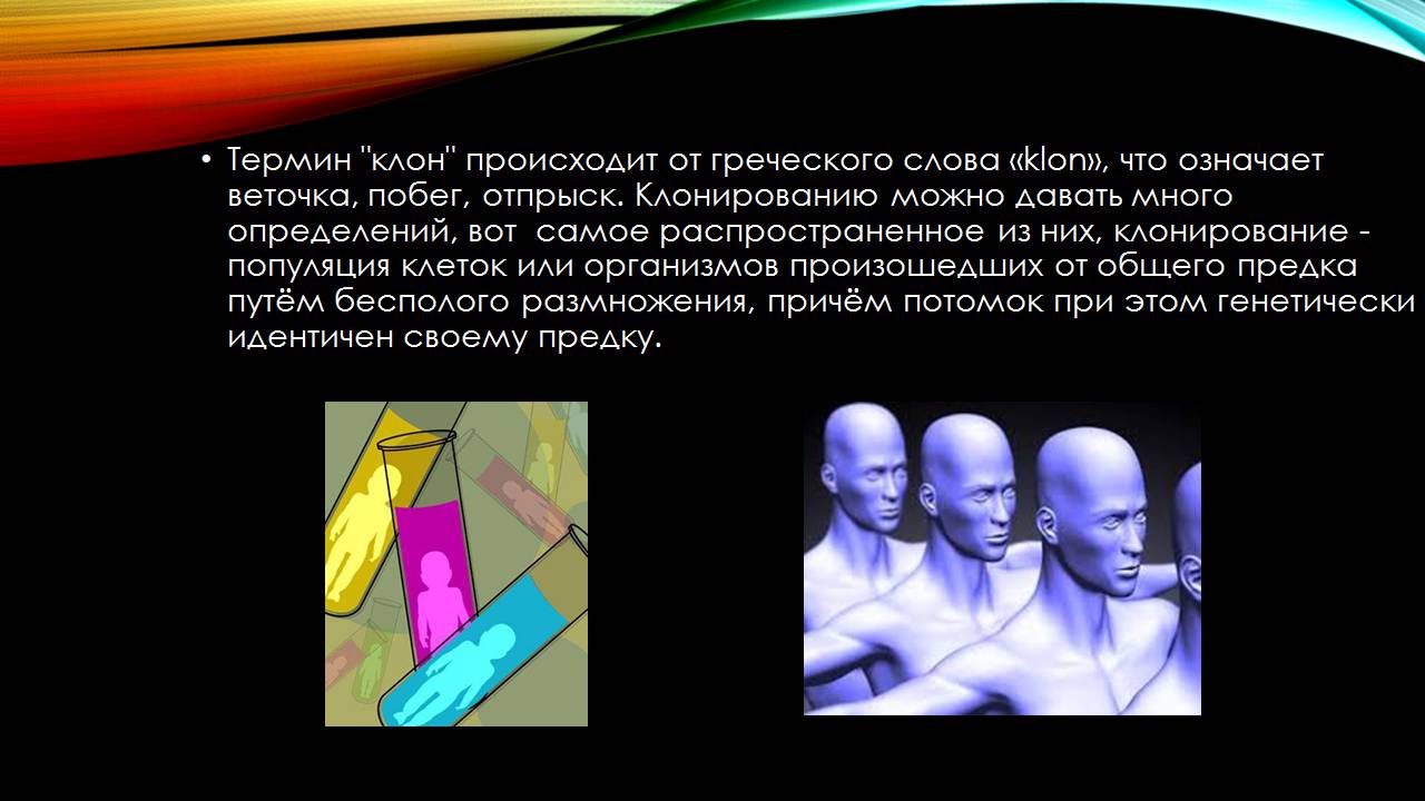 Презентація на тему «Клонування» (варіант 17) - Слайд #2 Презентація на тему «Клонування» (варіант 17) - Слайд #2