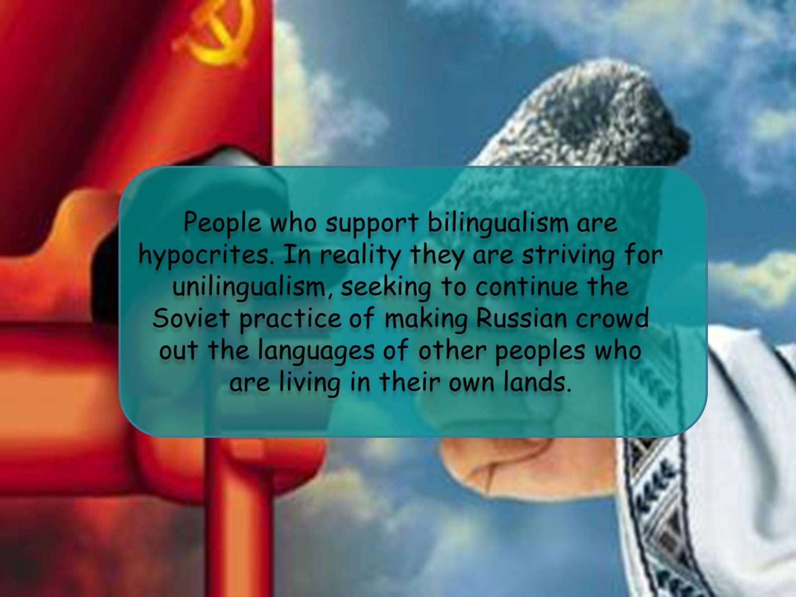 Презентація на тему «The Politics of Bilingualism in Ukraine» - Слайд #4