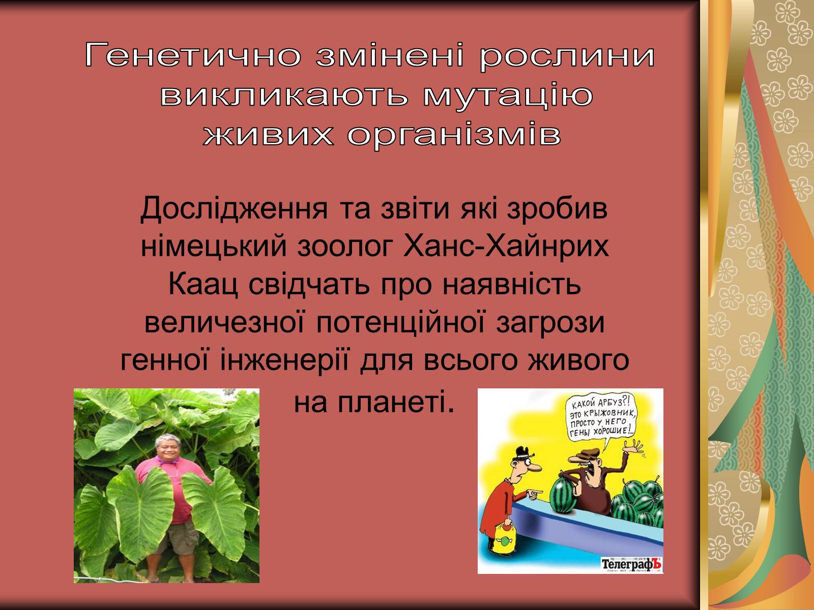 Презентація на тему «Генетично модифіковані організми» (варіант 4) - Слайд #4 Презентація на тему «Генетично модифіковані організми» (варіант 4) - Слайд #4