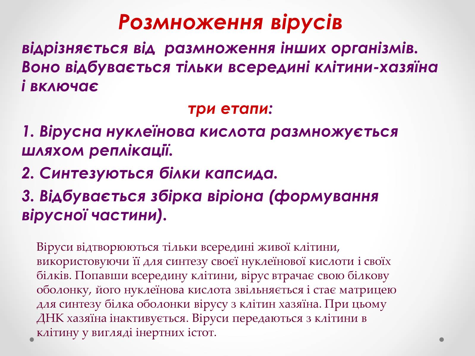 Презентація на тему «Вірусобіологія» - Слайд #16 Презентація на тему «Вірусобіологія» - Слайд #16