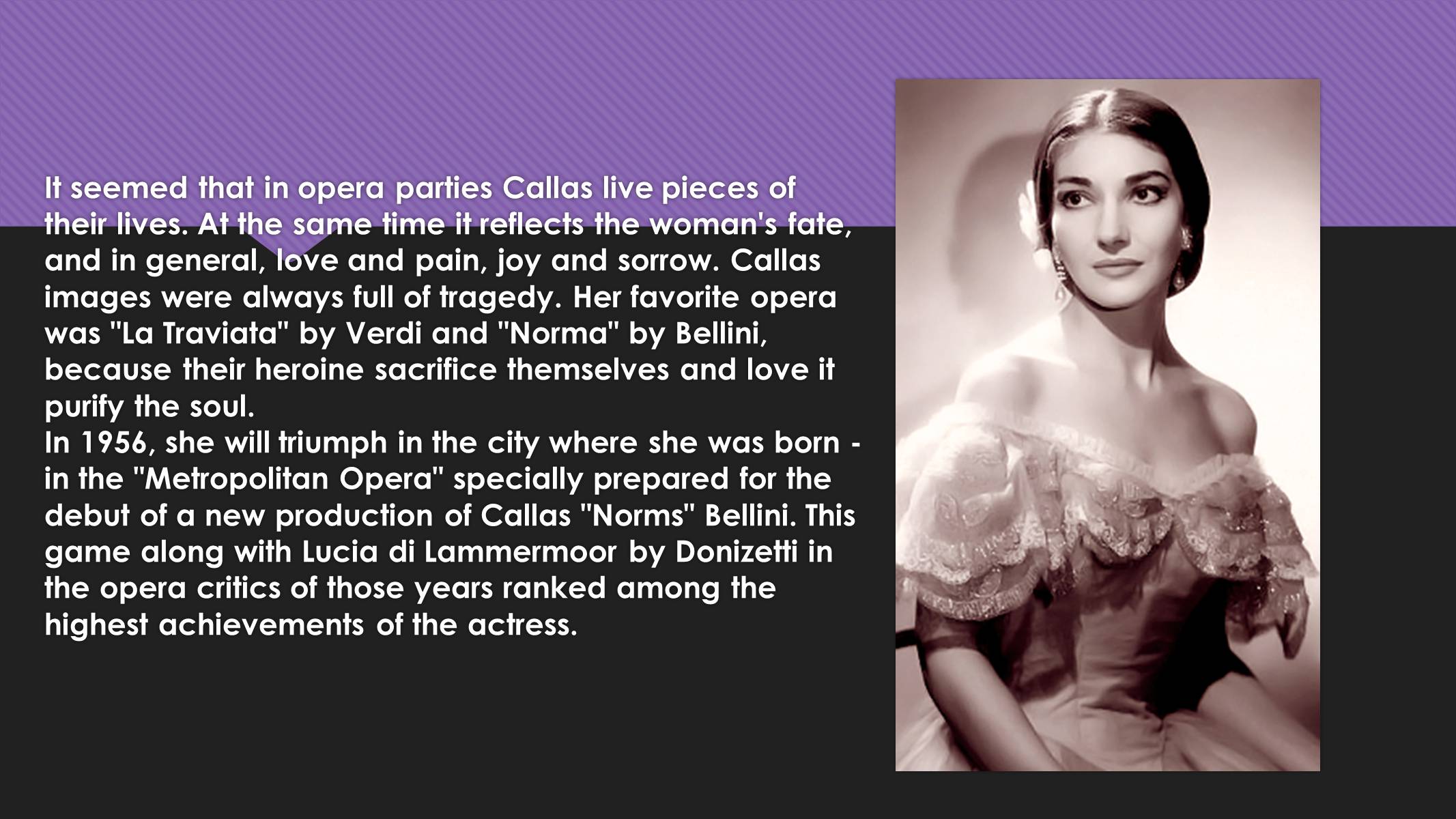 Презентація на тему «Maria Callas» - Слайд #7 Презентація на тему «Maria Callas» - Слайд #7