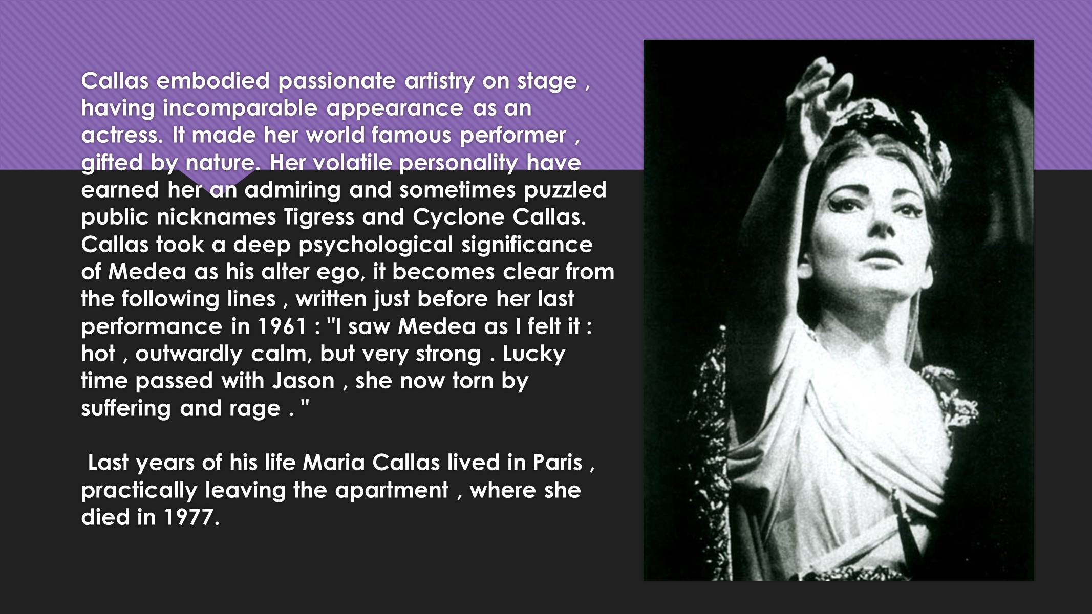 Презентація на тему «Maria Callas» - Слайд #8 Презентація на тему «Maria Callas» - Слайд #8