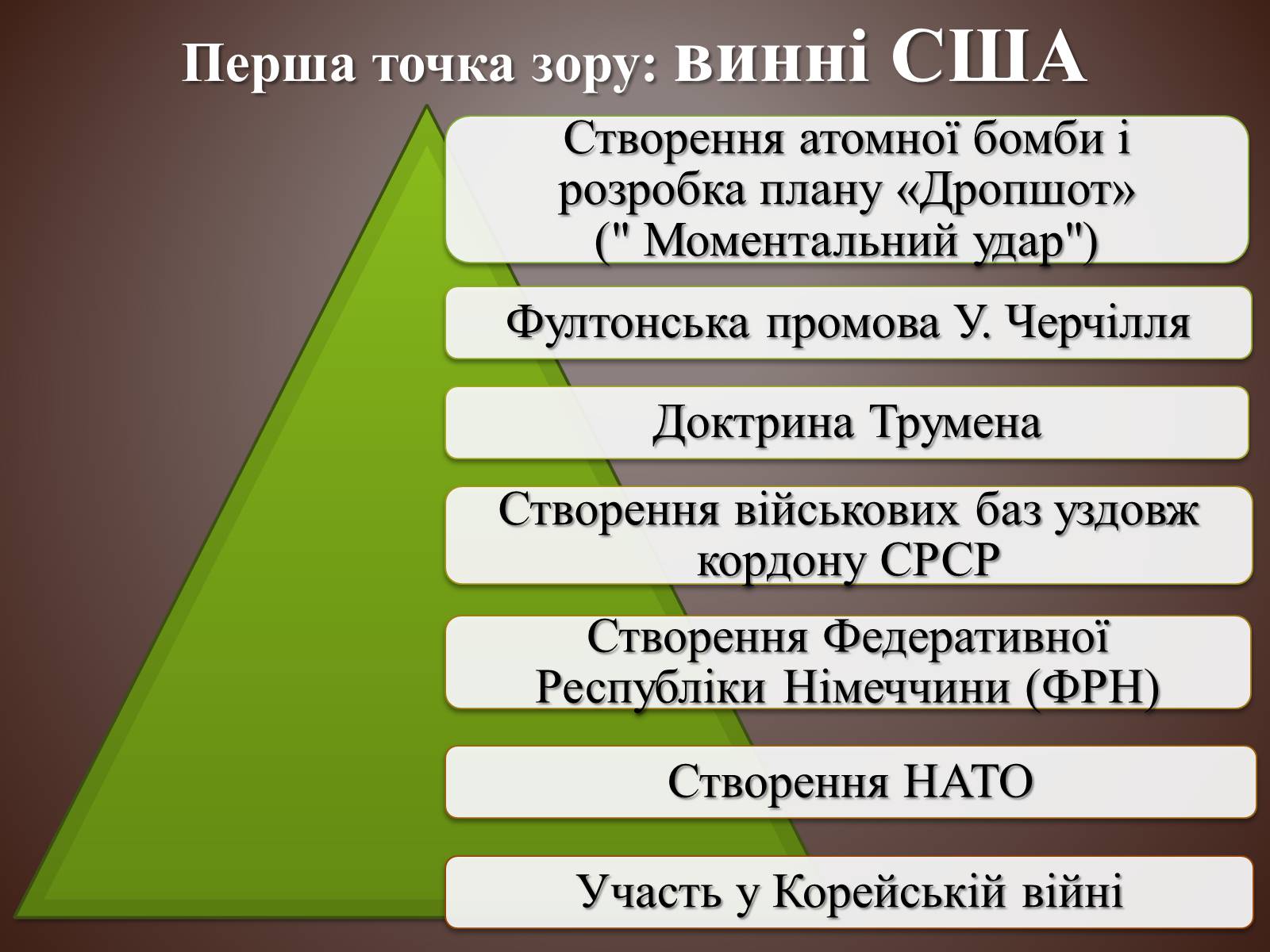Презентація на тему «Холодна війна» (варіант 3) - Слайд #10 Презентація на тему «Холодна війна» (варіант 3) - Слайд #10