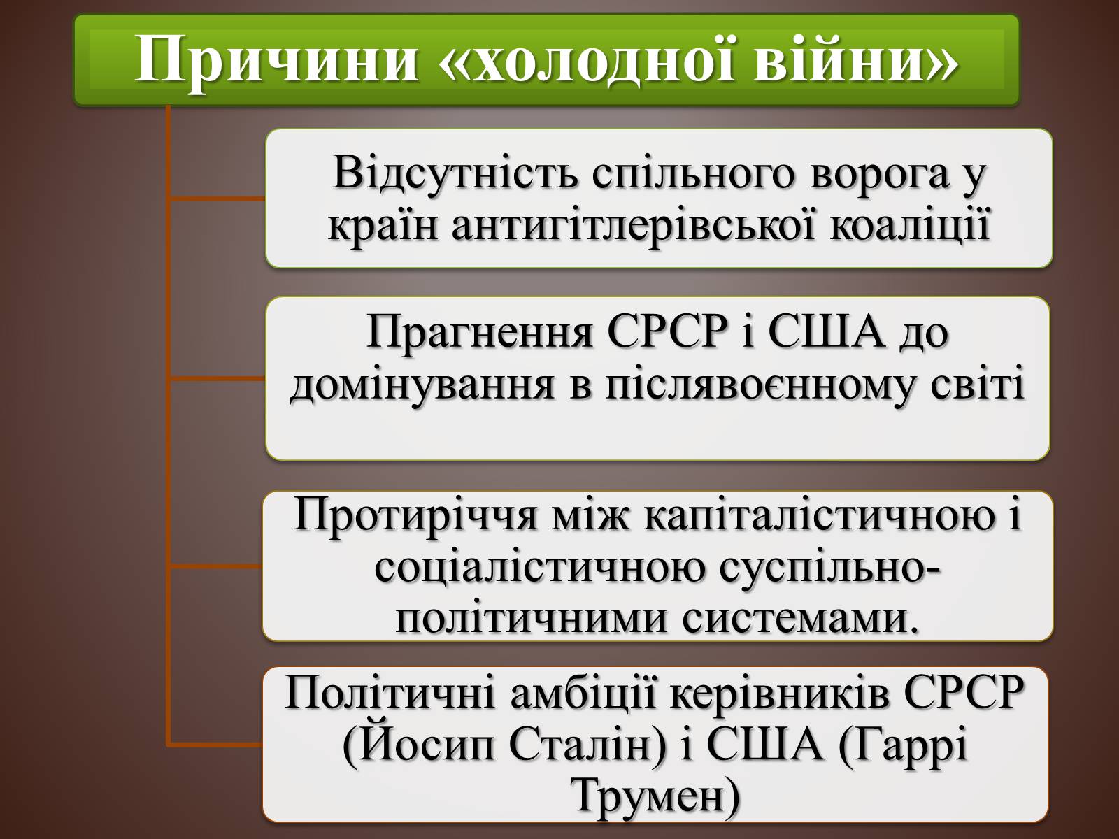 Презентація на тему «Холодна війна» (варіант 3) - Слайд #6 Презентація на тему «Холодна війна» (варіант 3) - Слайд #6