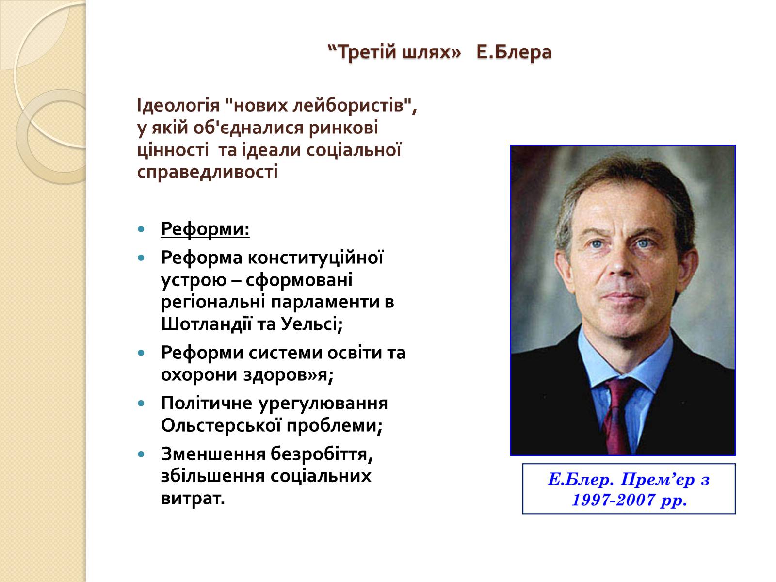 Презентація на тему «Велика Британія у ІІ половині ХХ – на початку ХХІ століття» - Слайд #17 Презентація на тему «Велика Британія у ІІ половині ХХ – на початку ХХІ століття» - Слайд #17