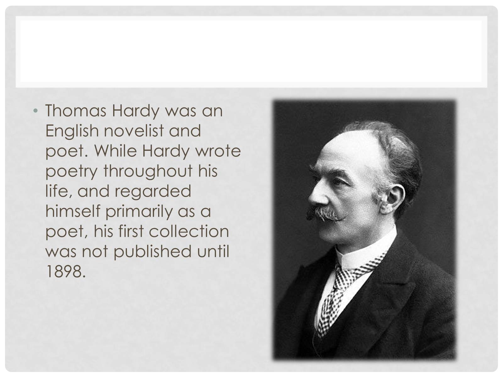 Презентація на тему «Thomas hardy» (варіант 1) - Слайд #2 Презентація на тему «Thomas hardy» (варіант 1) - Слайд #2