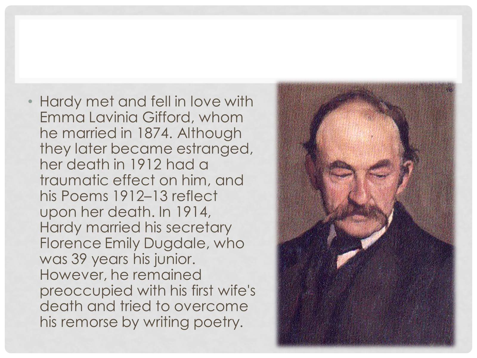 Презентація на тему «Thomas hardy» (варіант 1) - Слайд #4 Презентація на тему «Thomas hardy» (варіант 1) - Слайд #4