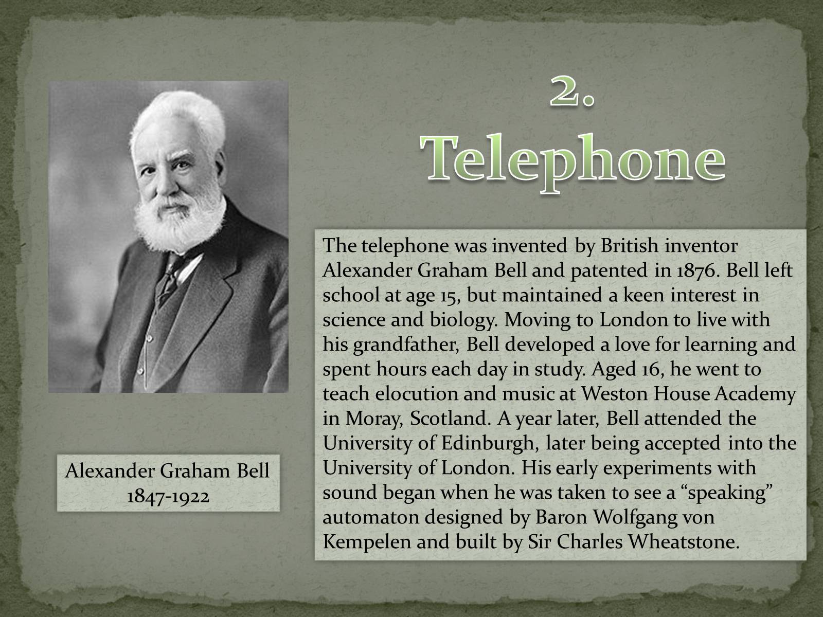 Презентація на тему «Top 10 British Inventions That Changed the World» - Слайд #4 Презентація на тему «Top 10 British Inventions That Changed the World» - Слайд #4