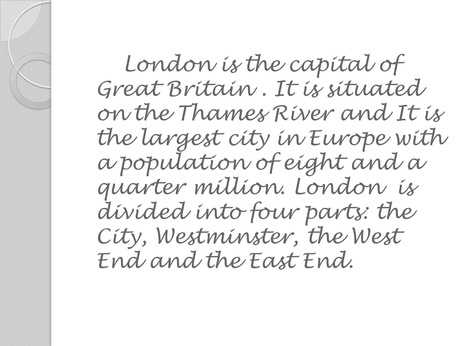 Презентація на тему «London» (варіант 9) - Слайд #2 Презентація на тему «London» (варіант 9) - Слайд #2