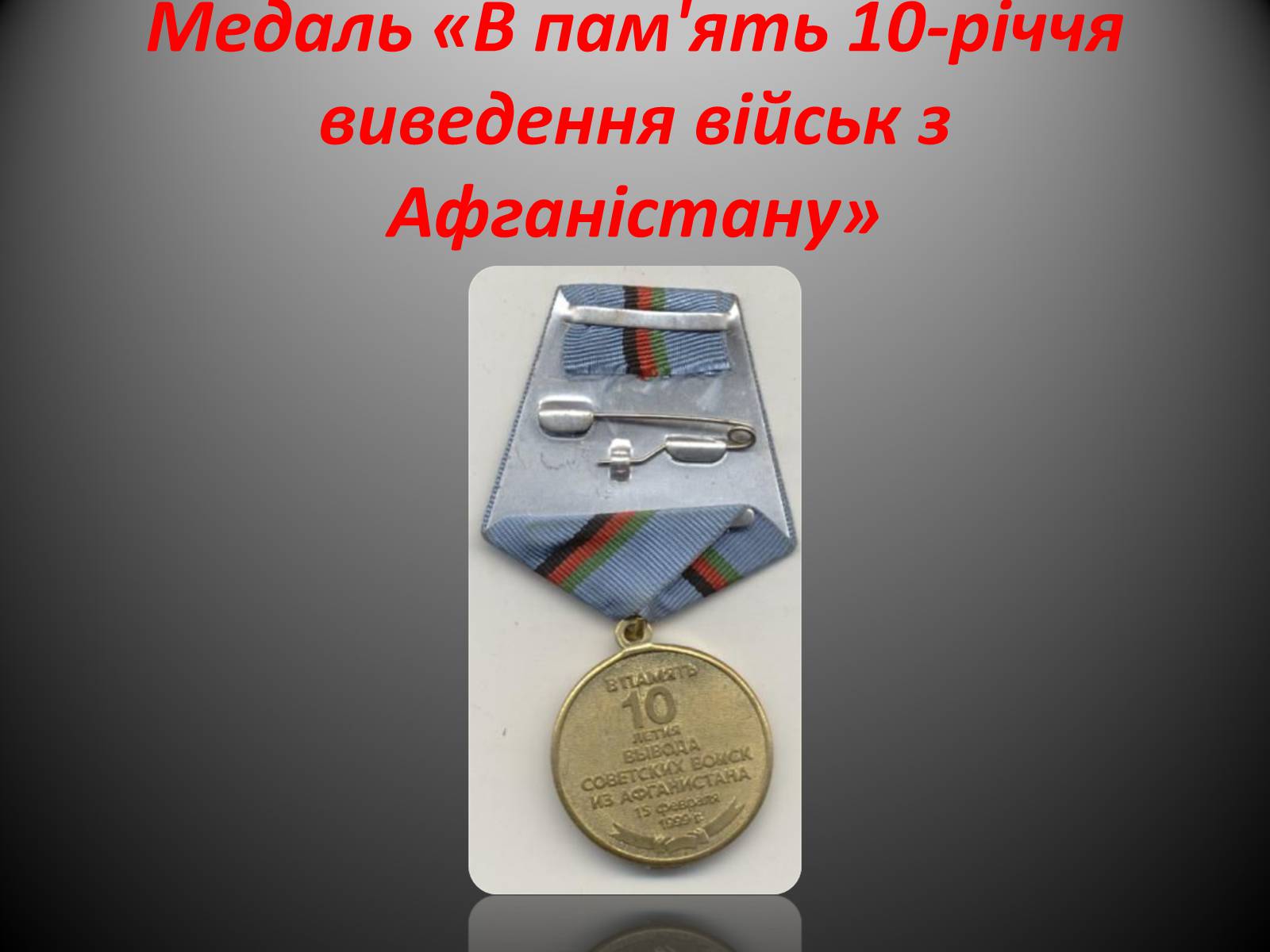 Презентація на тему «Афганська війна (1979—1989)» (варіант 2) - Слайд #22 Презентація на тему «Афганська війна (1979—1989)» (варіант 2) - Слайд #22