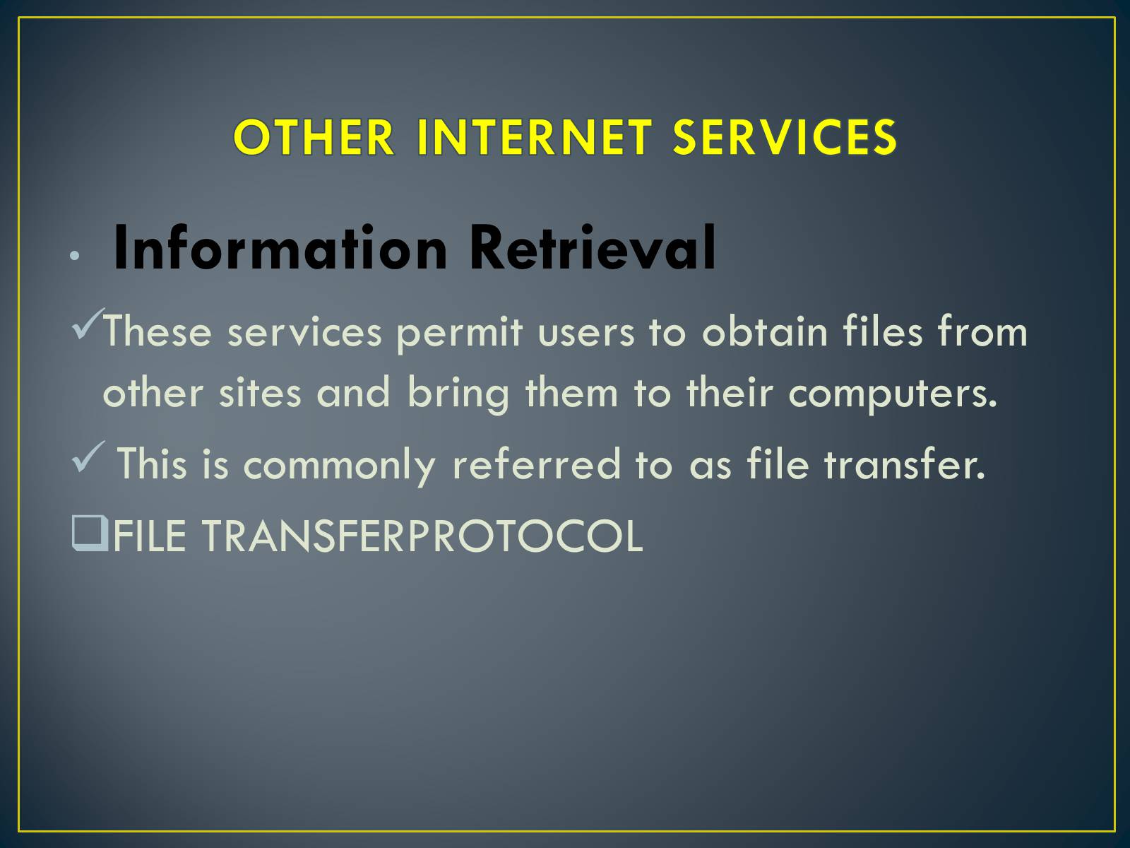 Презентація на тему «Internet and The World Wide Web» - Слайд #11 Презентація на тему «Internet and The World Wide Web» - Слайд #11