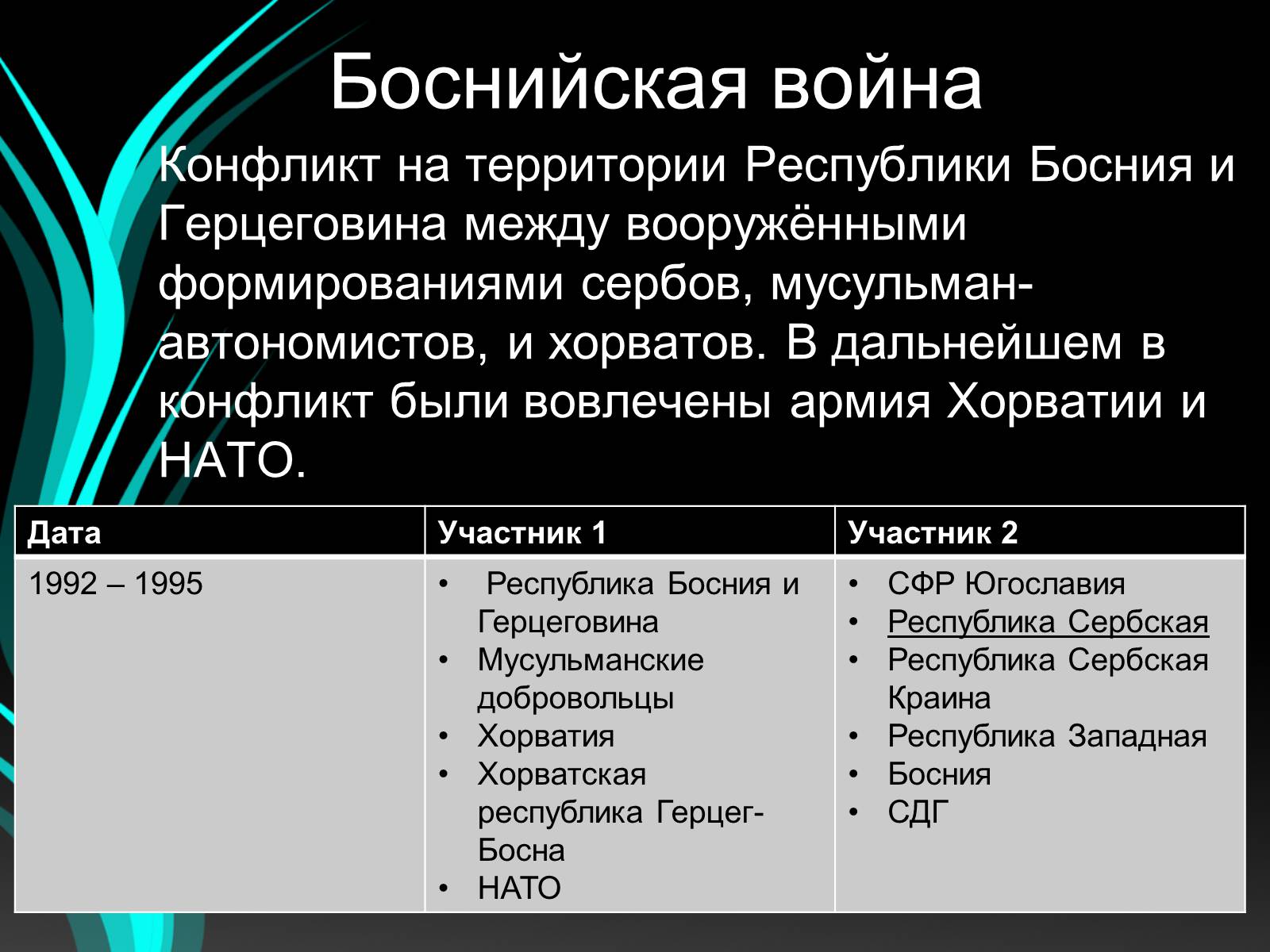 Презентація на тему «Войны конца ХХ – начала ХХI века» - Слайд #26 Презентація на тему «Войны конца ХХ – начала ХХI века» - Слайд #26