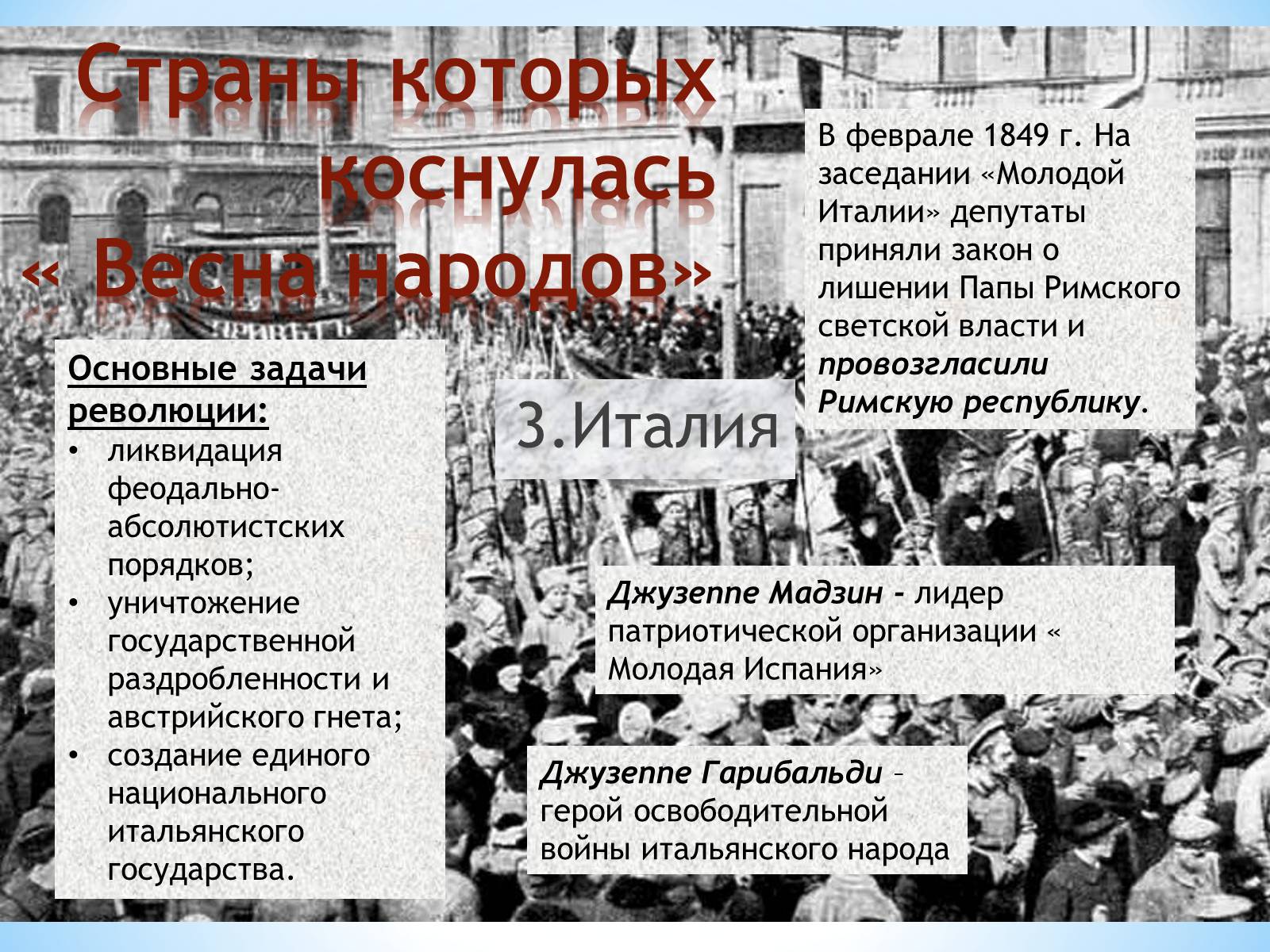 Презентація на тему «Весна народов» - Слайд #8 Презентація на тему «Весна народов» - Слайд #8