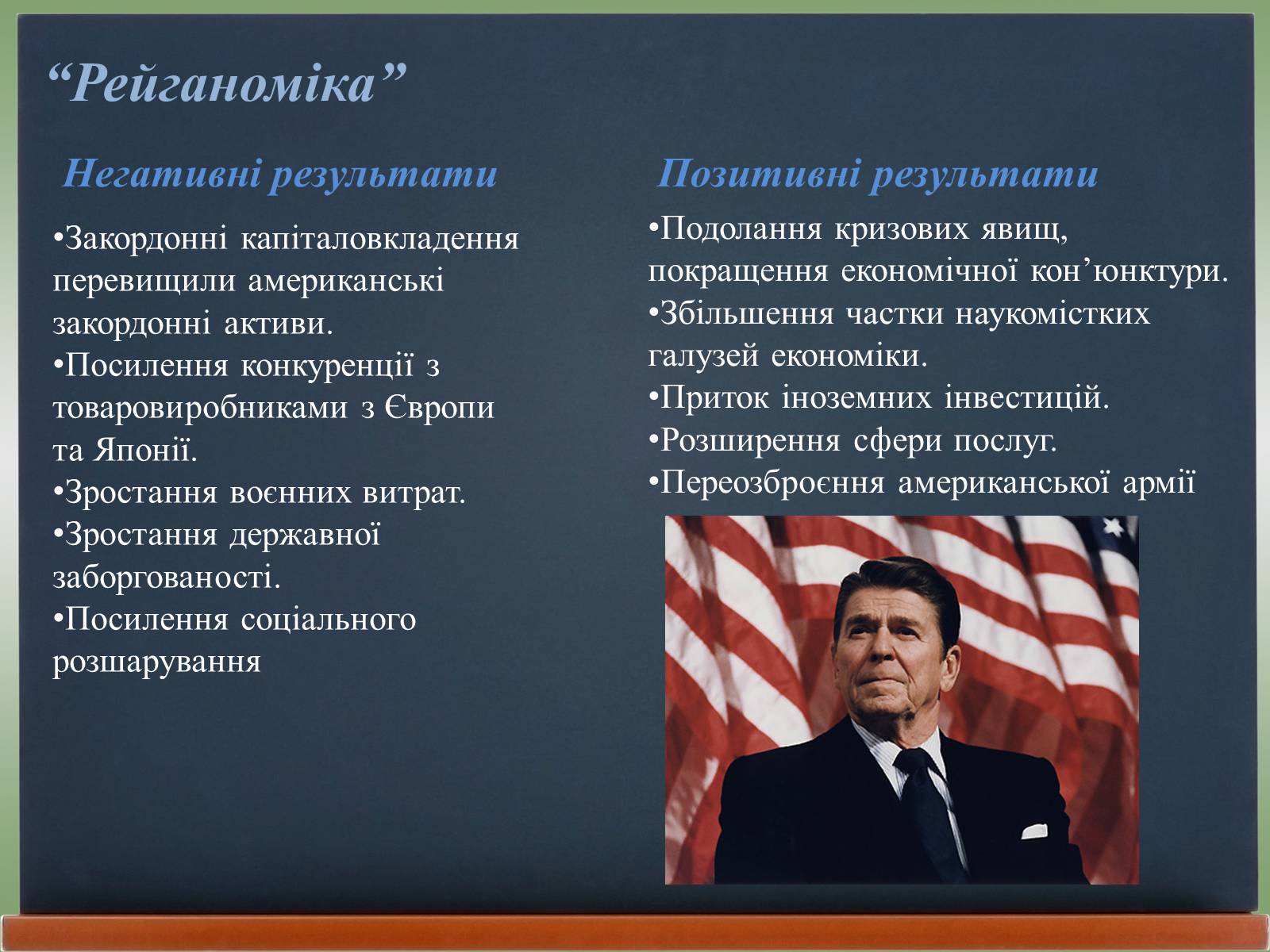 Презентація на тему «США у 1980 – 2011 рр» (варіант 2) - Слайд #4 Презентація на тему «США у 1980 – 2011 рр» (варіант 2) - Слайд #4