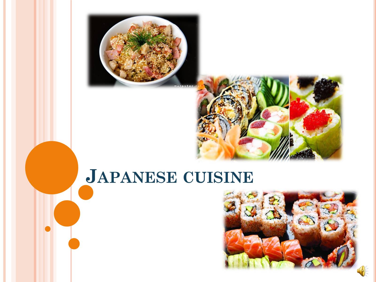 Презентація на тему «Japanese cuisine» (варіант 1) - Слайд #1 Презентація на тему «Japanese cuisine» (варіант 1) - Слайд #1