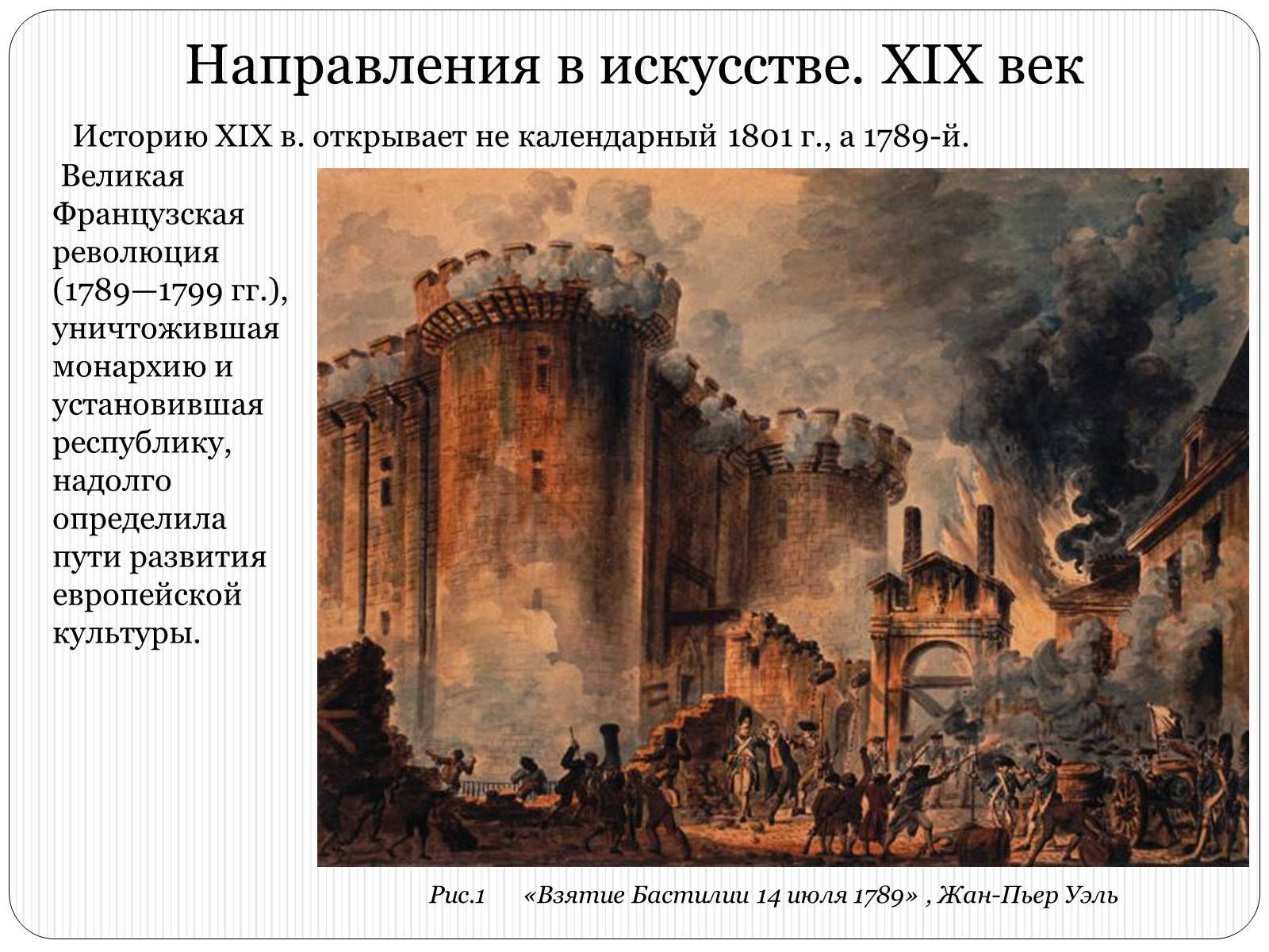 Презентація на тему «Европейская культура. Живопись XIX века» - Слайд #3 Презентація на тему «Европейская культура. Живопись XIX века» - Слайд #3
