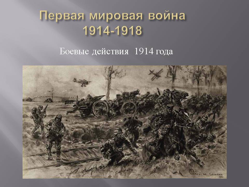 Презентація на тему «Первая мировая война 1914-1918» - Слайд #1 Презентація на тему «Первая мировая война 1914-1918» - Слайд #1