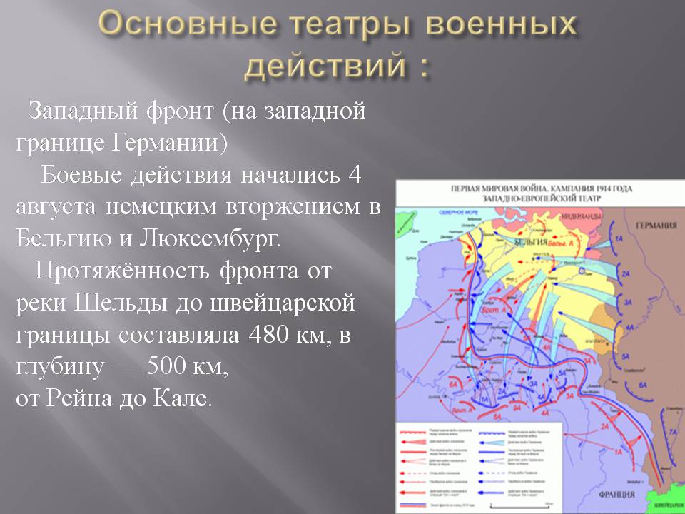 Презентація на тему «Первая мировая война 1914-1918» - Слайд #4 Презентація на тему «Первая мировая война 1914-1918» - Слайд #4