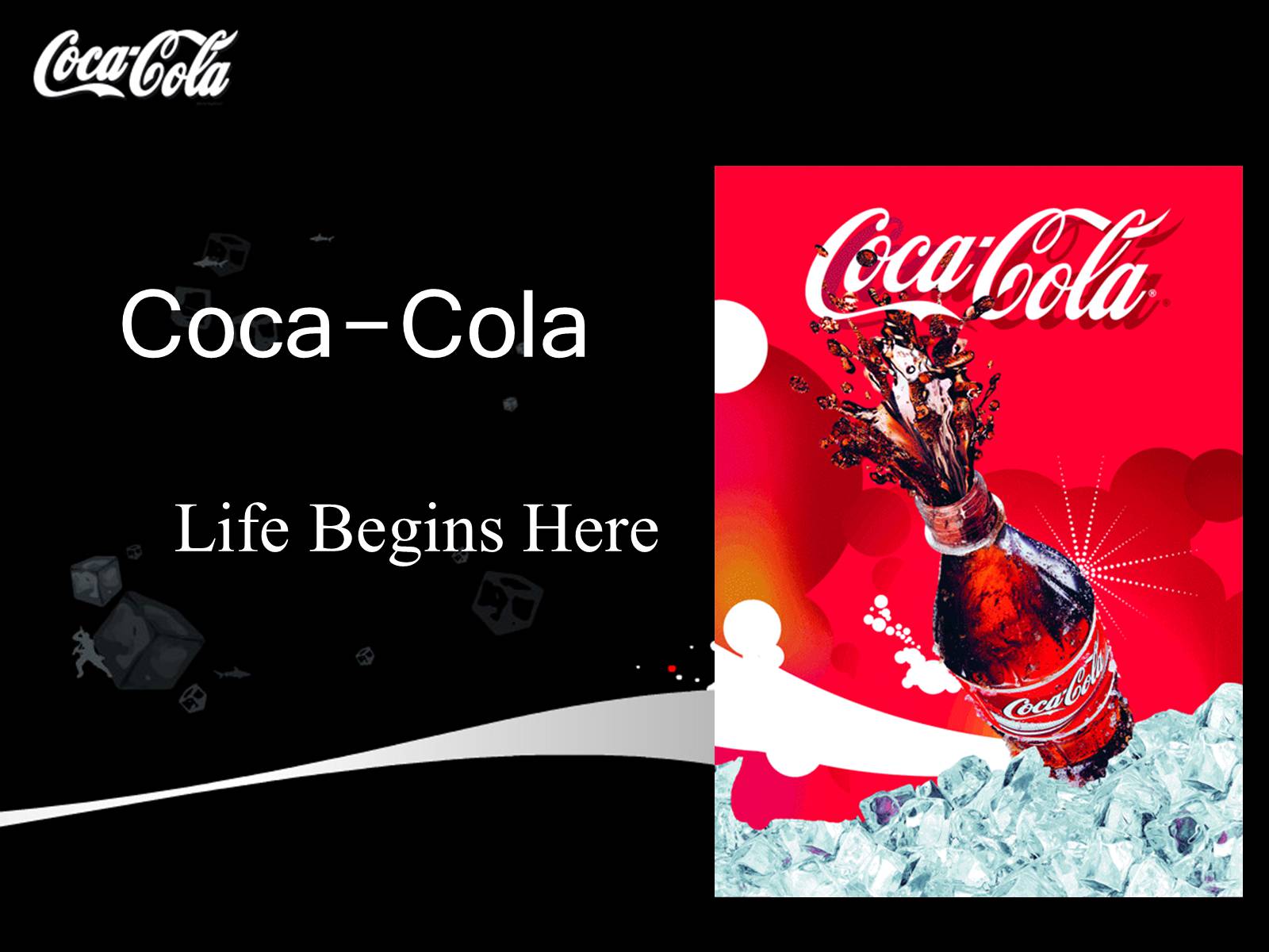 Презентація на тему «Coca Cola» (варіант 2) - Слайд #1 Презентація на тему «Coca Cola» (варіант 2) - Слайд #1