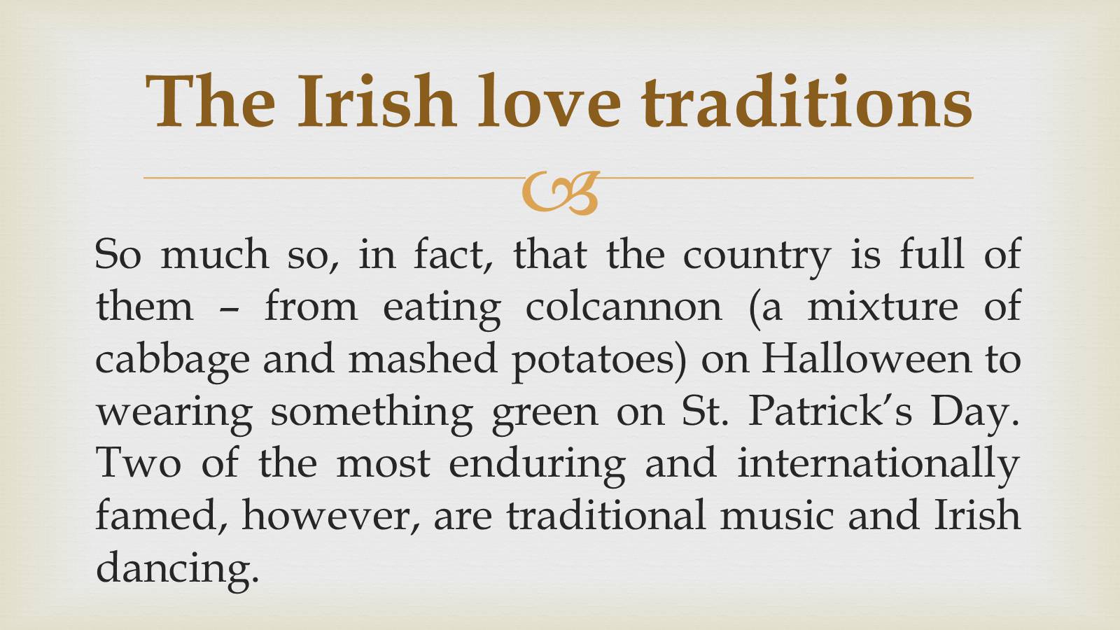 Презентація на тему «The Irish People» (варіант 1) - Слайд #2