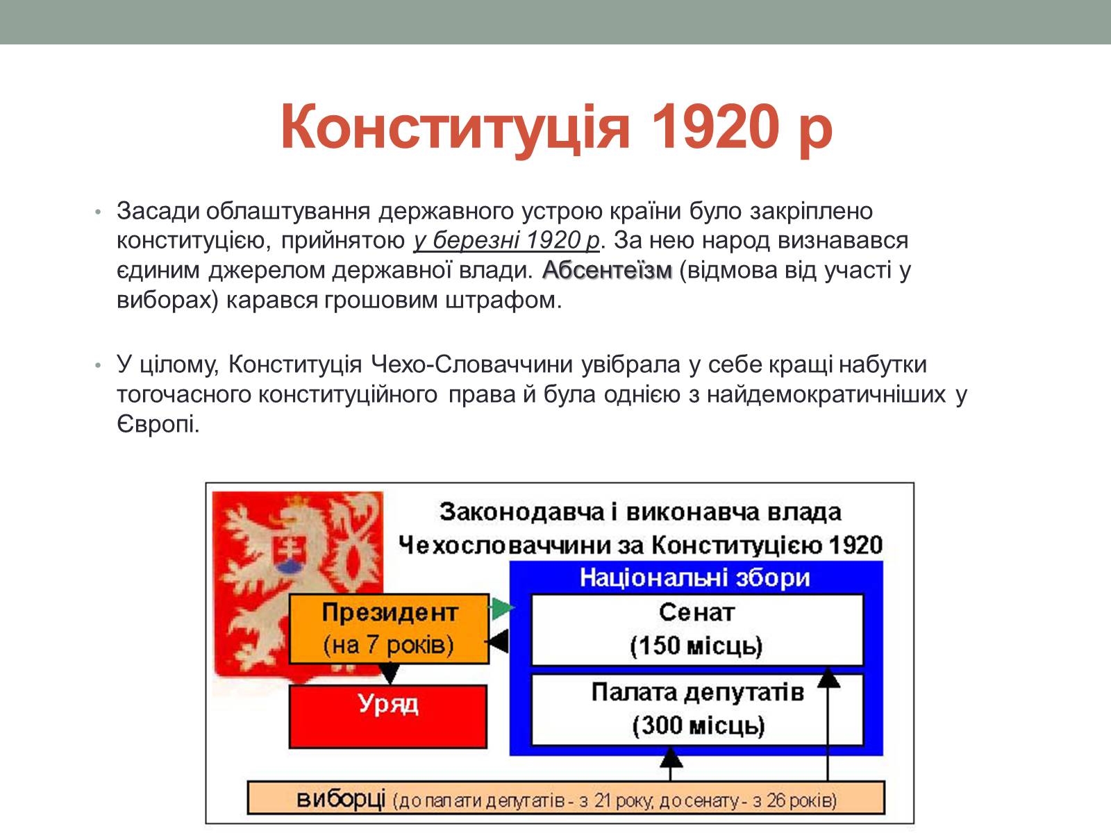 Презентація на тему «Чехословаччина 20-30 роки» (варіант 1) - Слайд #5 Презентація на тему «Чехословаччина 20-30 роки» (варіант 1) - Слайд #5
