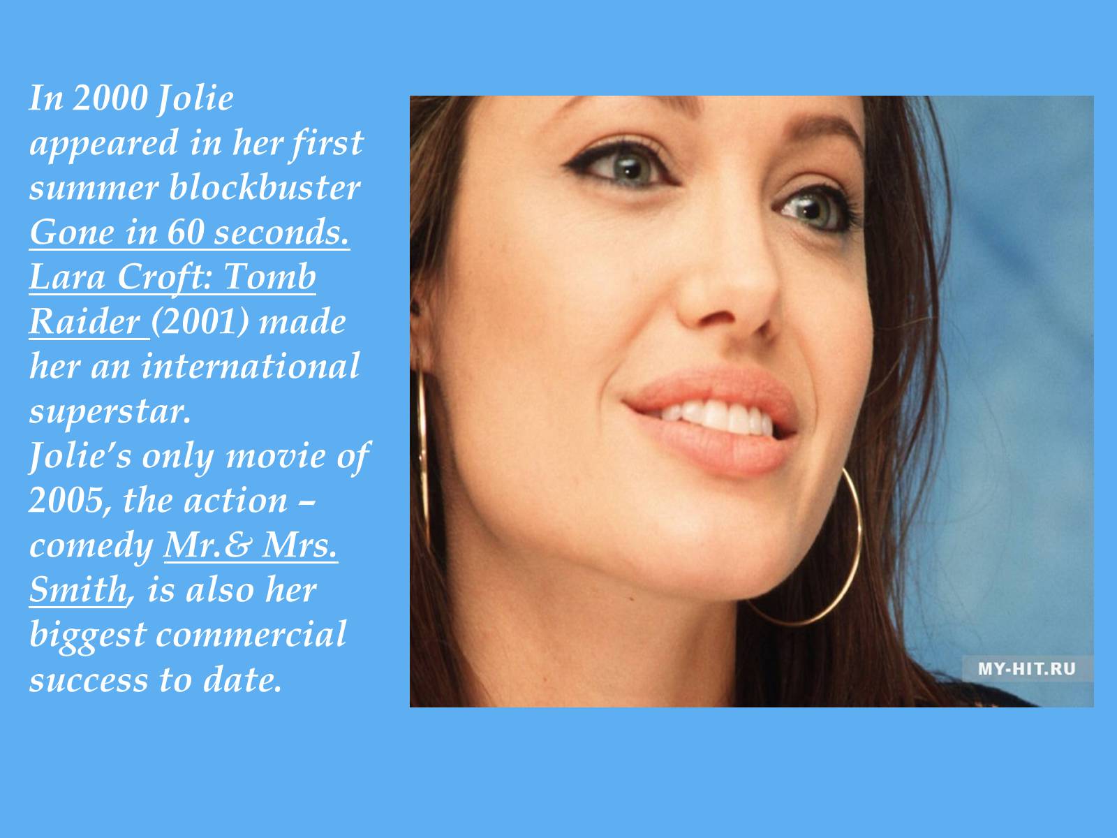 Презентація на тему «My favourite actress» - Слайд #6