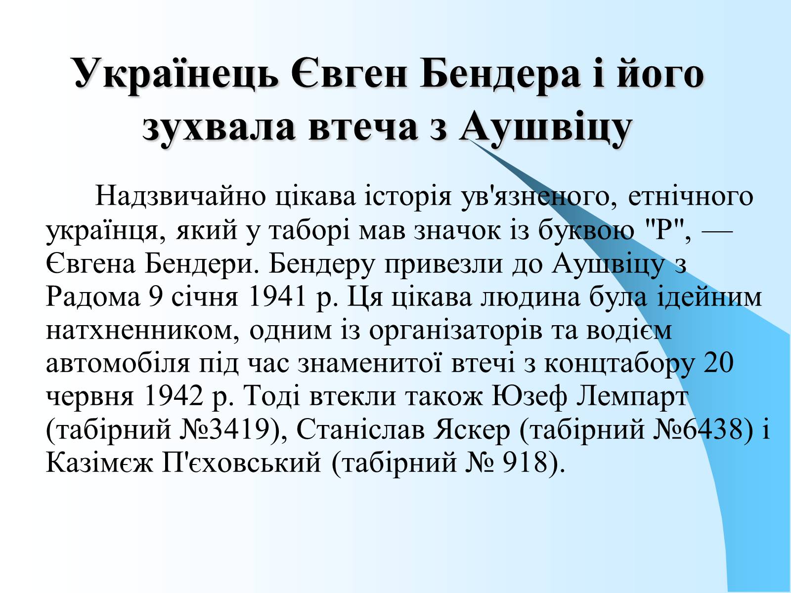 Презентація на тему «Нацистський концтабір Аушвіц» - Слайд #7 Презентація на тему «Нацистський концтабір Аушвіц» - Слайд #7