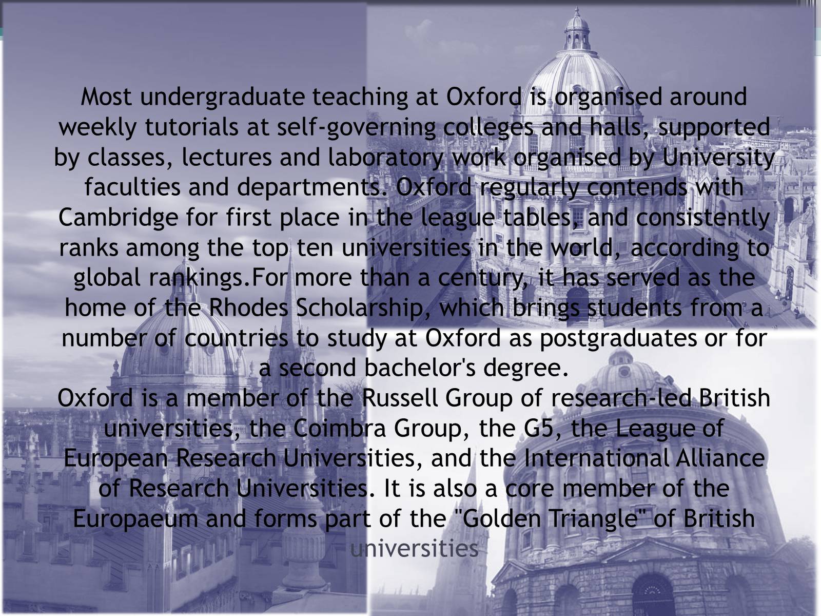 Презентація на тему «UK Universities» - Слайд #9 Презентація на тему «UK Universities» - Слайд #9