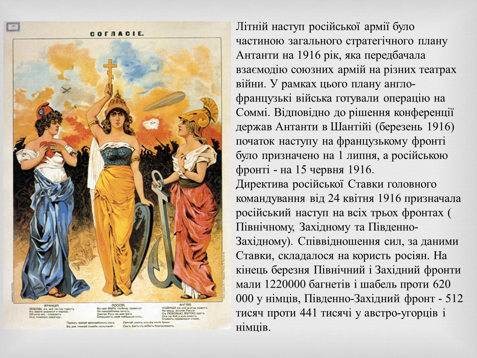 Презентація на тему «Брусилiвський прорив» - Слайд #4 Презентація на тему «Брусилiвський прорив» - Слайд #4