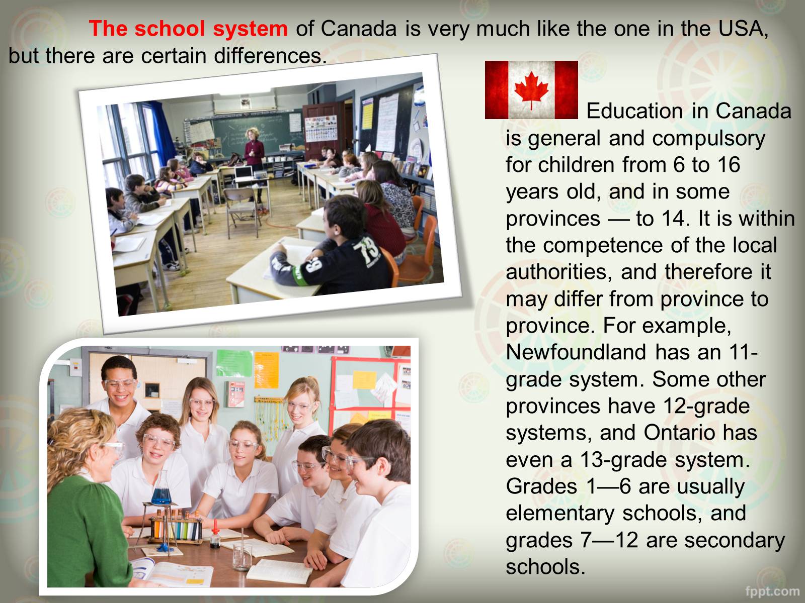 Презентація на тему «Education in Canada» - Слайд #2 Презентація на тему «Education in Canada» - Слайд #2