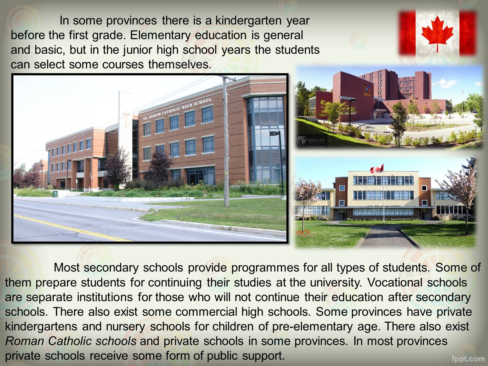 Презентація на тему «Education in Canada» - Слайд #3 Презентація на тему «Education in Canada» - Слайд #3
