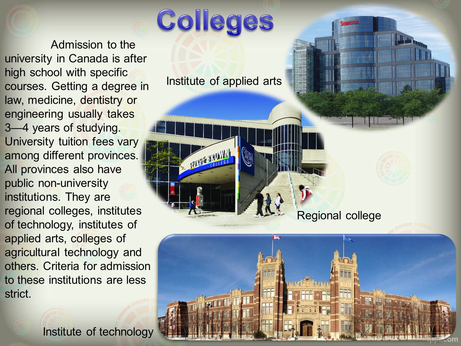 Презентація на тему «Education in Canada» - Слайд #4 Презентація на тему «Education in Canada» - Слайд #4