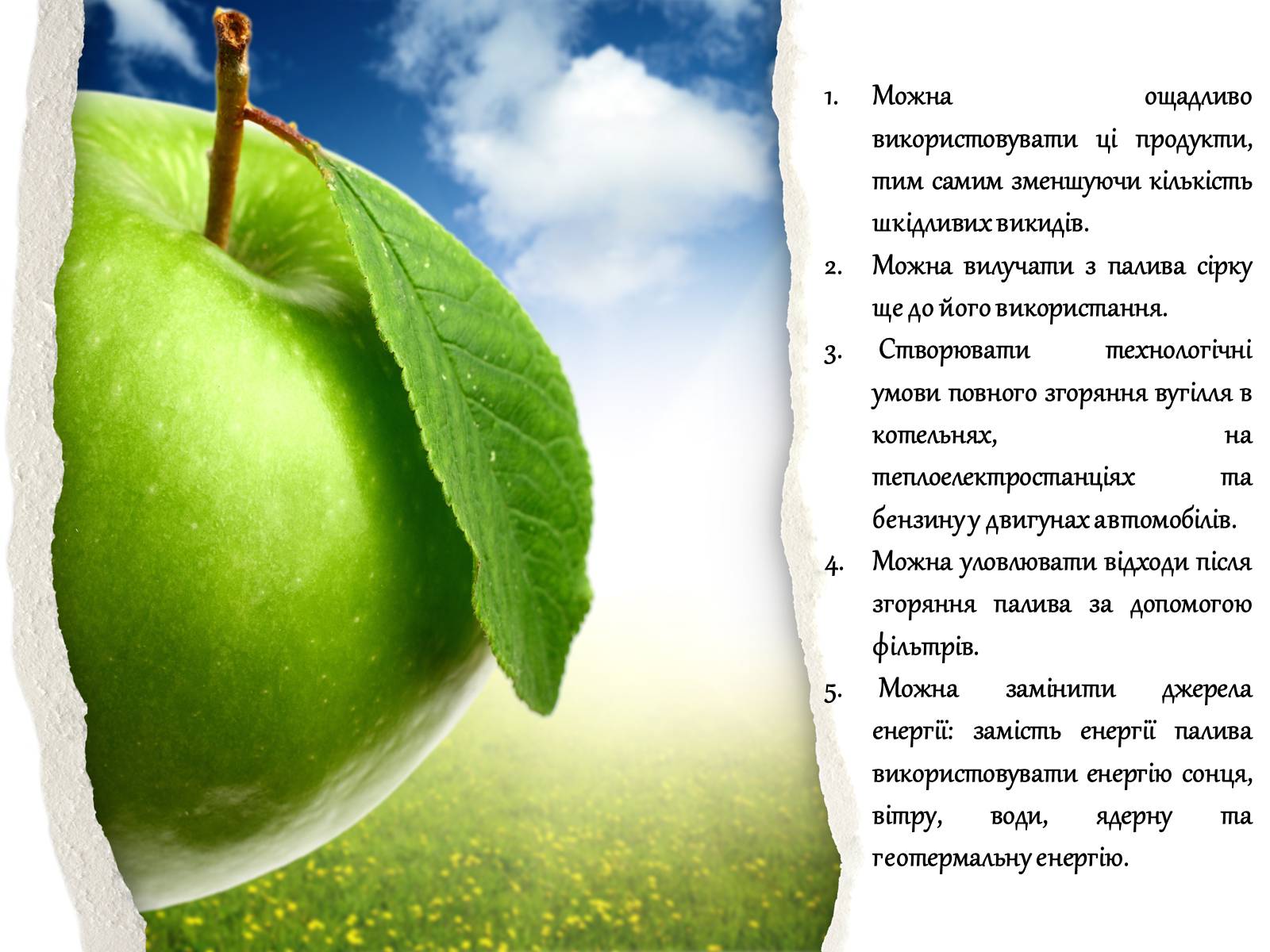 Презентація на тему «Охорона навколишнього середовища від забруднень під час переробки вуглеводневої сировини та використанні її продуктів переробки» (варіант 1) - Слайд #17 Презентація на тему «Охорона навколишнього середовища від забруднень під час переробки вуглеводневої сировини та використанні її продуктів переробки» (варіант 1) - Слайд #17