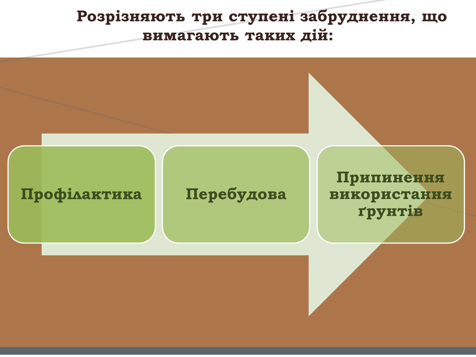 Презентація на тему «Забруднення ґрунтів» (варіант 1) - Слайд #13 Презентація на тему «Забруднення ґрунтів» (варіант 1) - Слайд #13