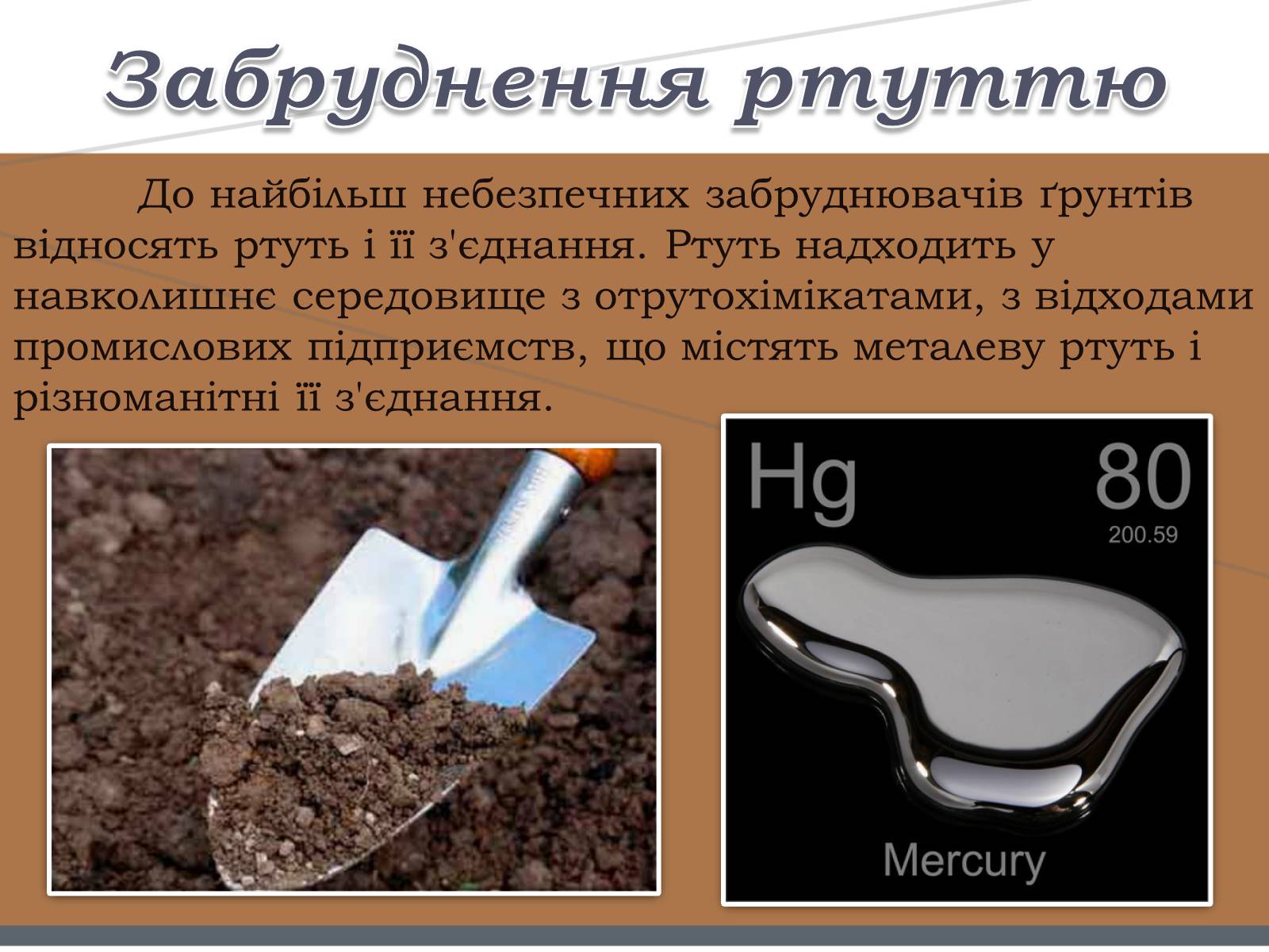 Презентація на тему «Забруднення ґрунтів» (варіант 1) - Слайд #8 Презентація на тему «Забруднення ґрунтів» (варіант 1) - Слайд #8