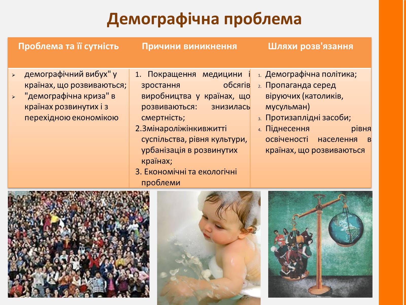 Презентація на тему «Глобальні проблеми людства. Проблеми та їх вирішення» - Слайд #11 Презентація на тему «Глобальні проблеми людства. Проблеми та їх вирішення» - Слайд #11