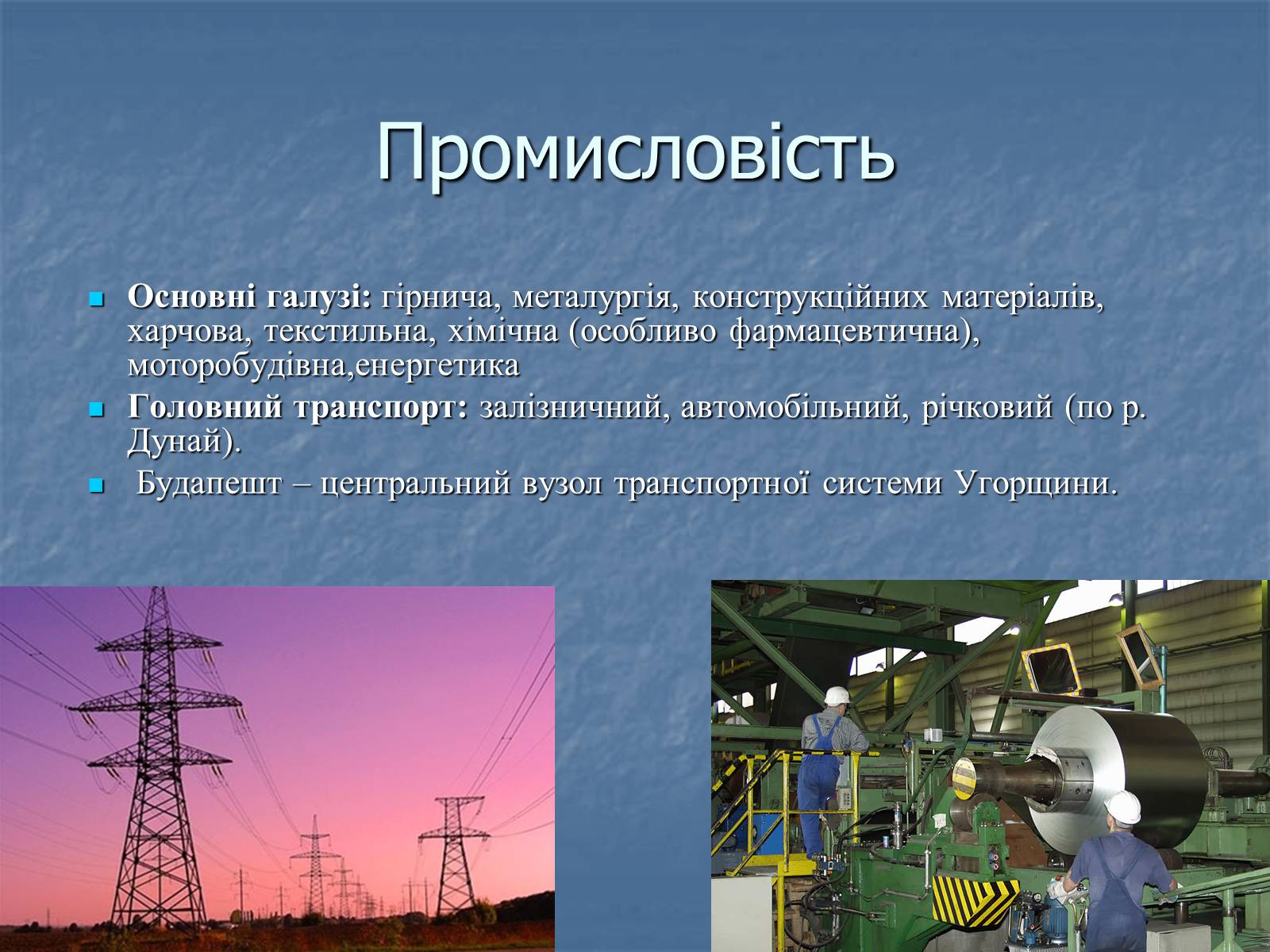 Презентація на тему «Угорщина» (варіант 11) - Слайд #8 Презентація на тему «Угорщина» (варіант 11) - Слайд #8