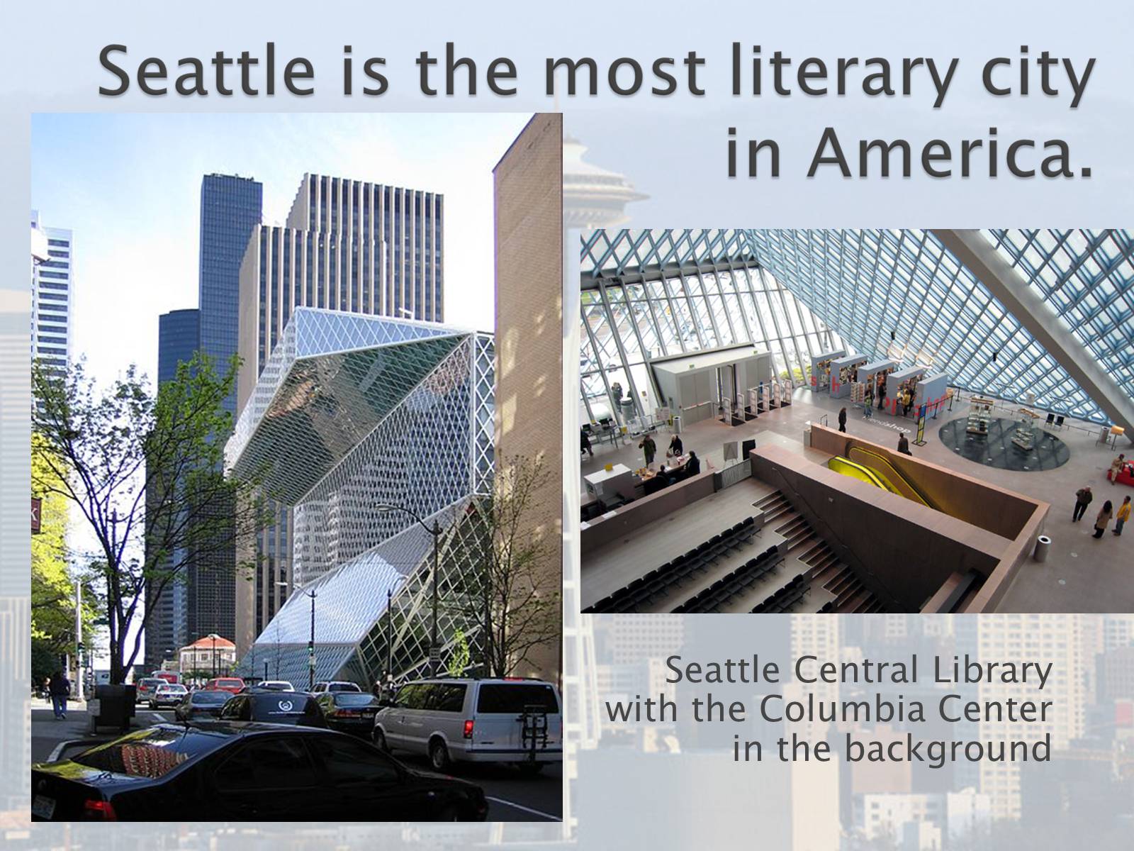 Презентація на тему «Seattle» (варіант 1) - Слайд #18 Презентація на тему «Seattle» (варіант 1) - Слайд #18