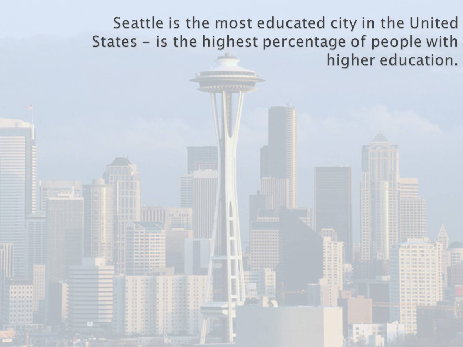 Презентація на тему «Seattle» (варіант 1) - Слайд #19 Презентація на тему «Seattle» (варіант 1) - Слайд #19