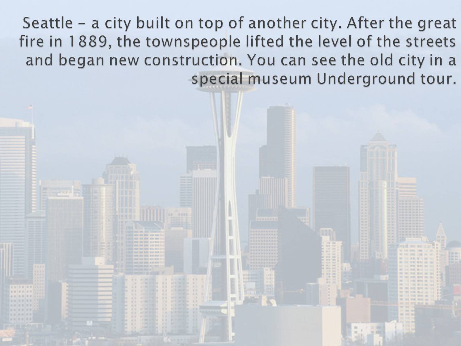 Презентація на тему «Seattle» (варіант 1) - Слайд #4 Презентація на тему «Seattle» (варіант 1) - Слайд #4