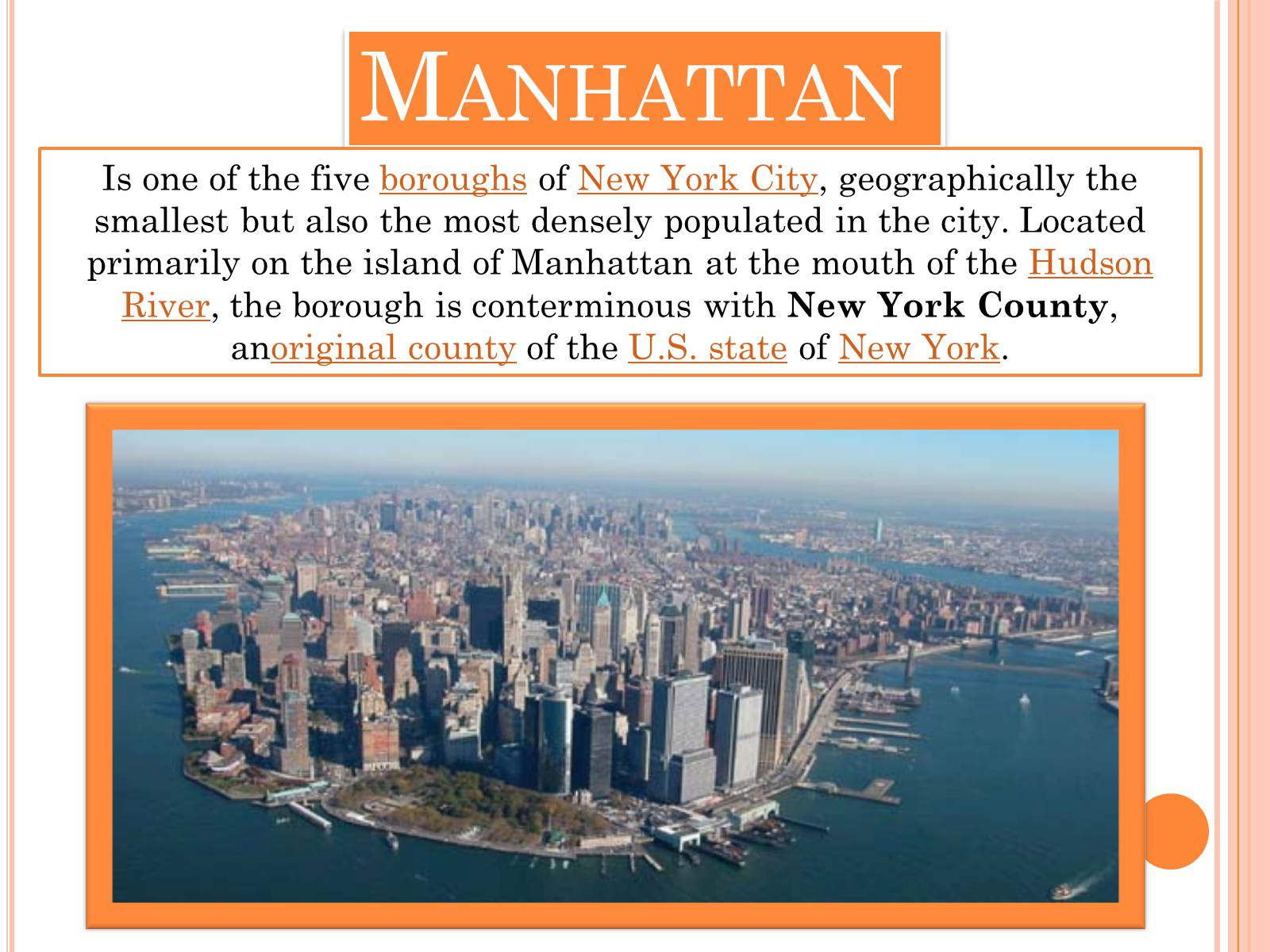 Презентація на тему «New York City» (варіант 1) - Слайд #4 Презентація на тему «New York City» (варіант 1) - Слайд #4