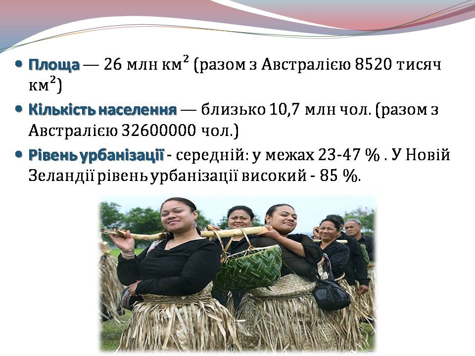 Презентація на тему «Океанія» (варіант 4) - Слайд #11 Презентація на тему «Океанія» (варіант 4) - Слайд #11