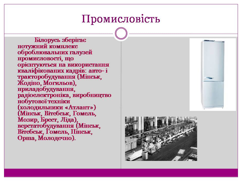 Презентація на тему «Білорусь» (варіант 7) - Слайд #8 Презентація на тему «Білорусь» (варіант 7) - Слайд #8