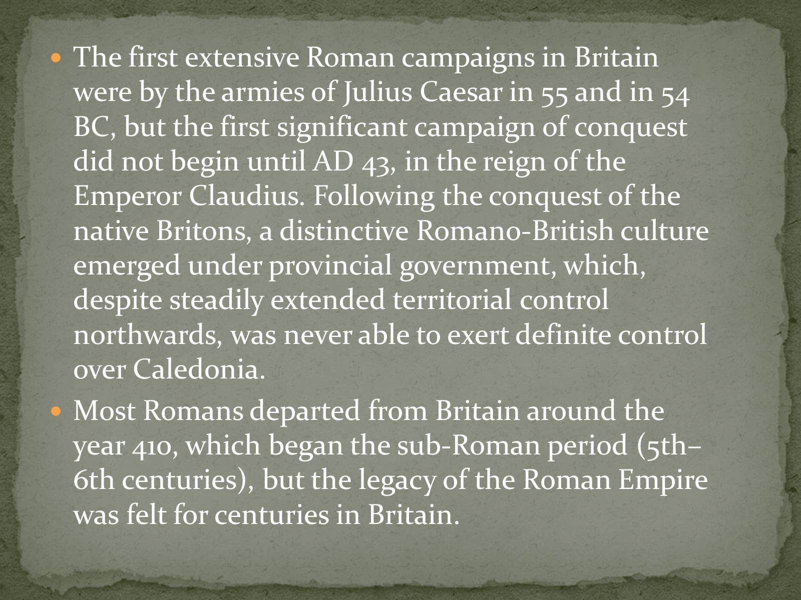 Презентація на тему «Roman Britain» - Слайд #4 Презентація на тему «Roman Britain» - Слайд #4