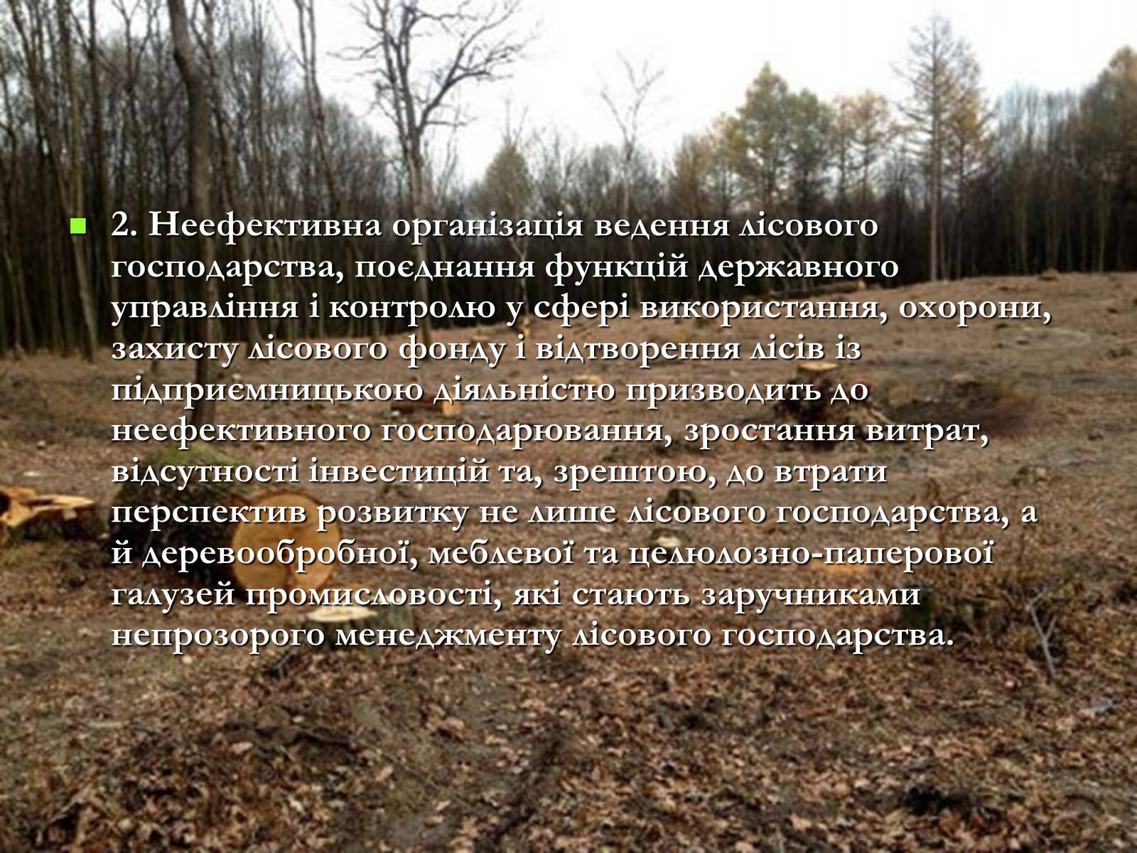 Презентація на тему «Легені землі. Проблеми збереження лісів» - Слайд #17 Презентація на тему «Легені землі. Проблеми збереження лісів» - Слайд #17