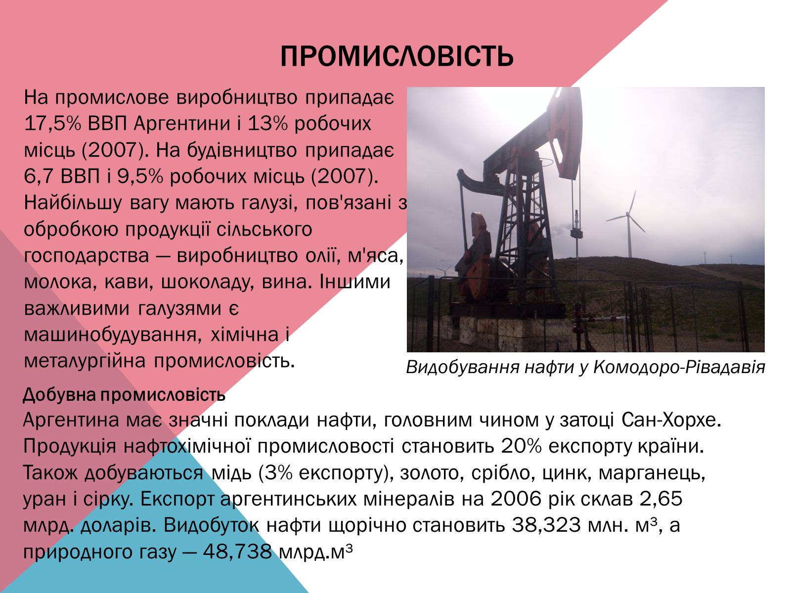 Презентація на тему «Аргентина» (варіант 5) - Слайд #17 Презентація на тему «Аргентина» (варіант 5) - Слайд #17