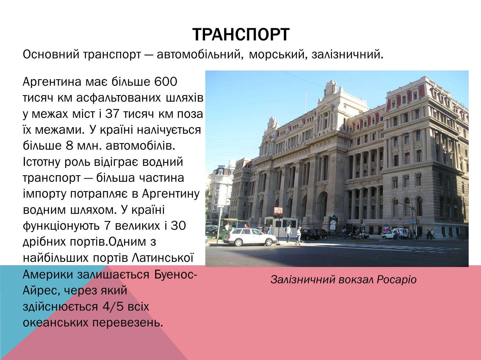 Презентація на тему «Аргентина» (варіант 5) - Слайд #20 Презентація на тему «Аргентина» (варіант 5) - Слайд #20